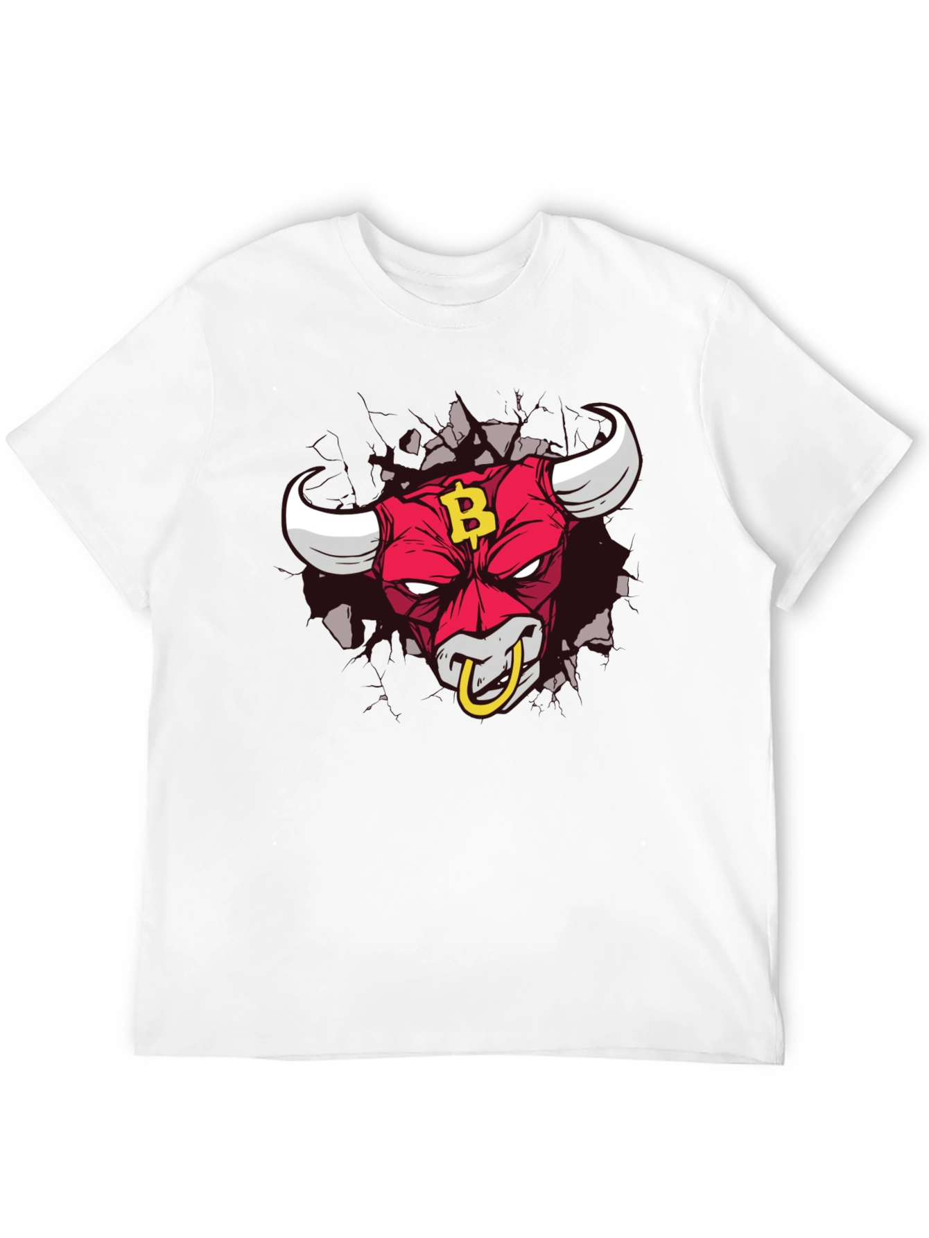 Bitcoin Bull T-Shirt - Crypto HODL Tee