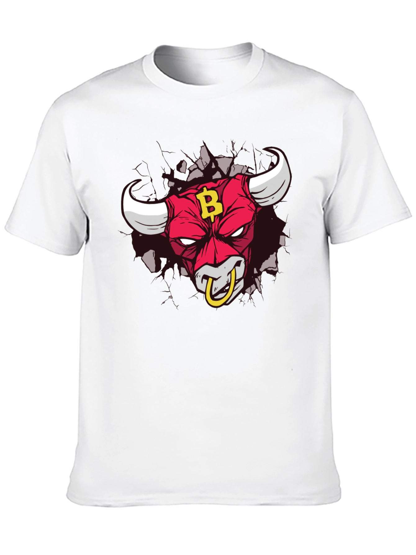 Bitcoin Bull T-Shirt - Crypto HODL Tee
