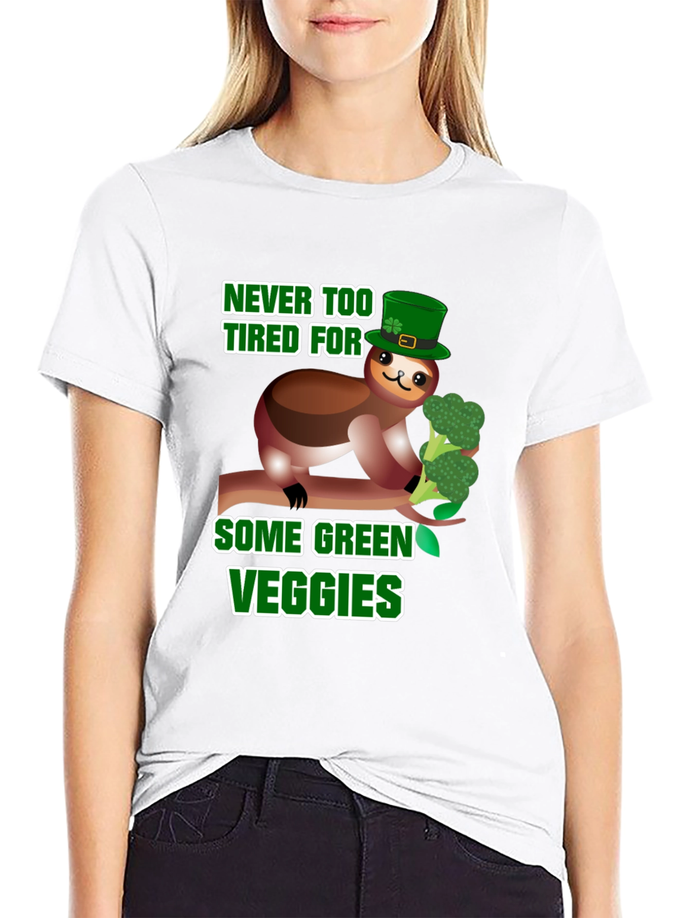 Sloth Loves Veggies T-Shirt