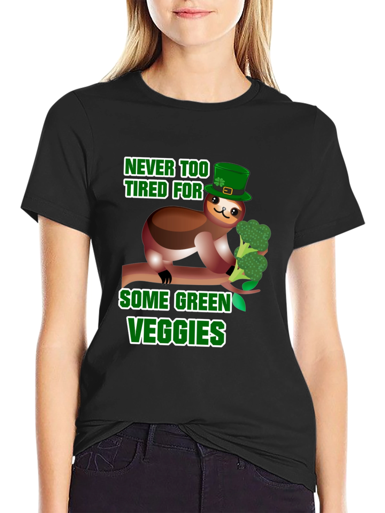Sloth Loves Veggies T-Shirt