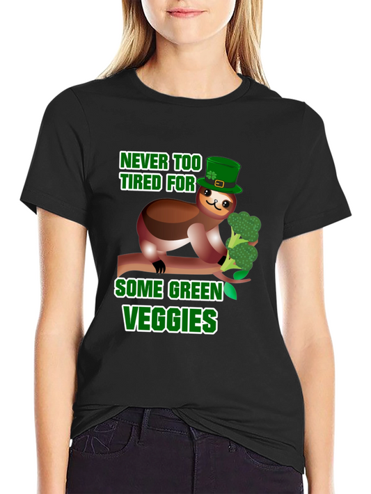 Sloth Loves Veggies T-Shirt