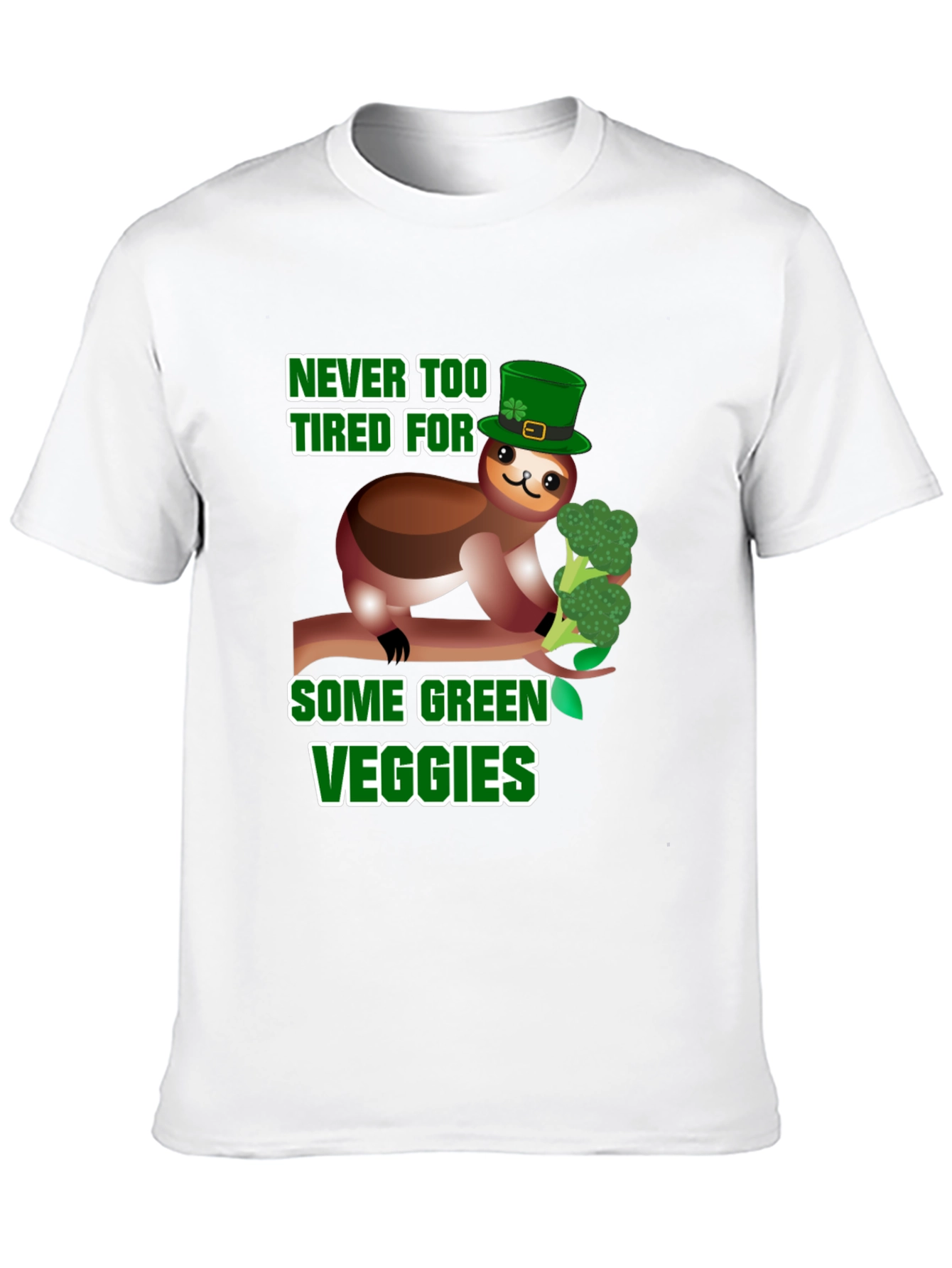 Sloth Loves Veggies T-Shirt