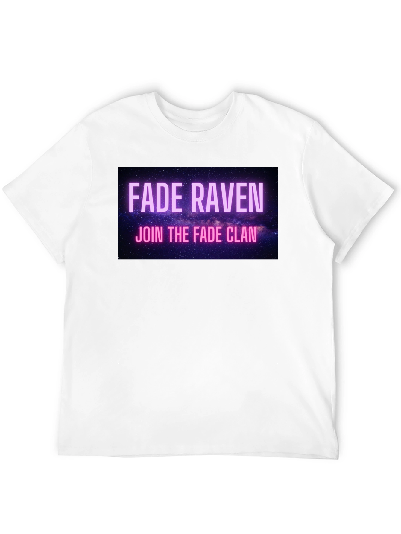 Fade Raven Clan T-Shirt - Black Graphic Tee