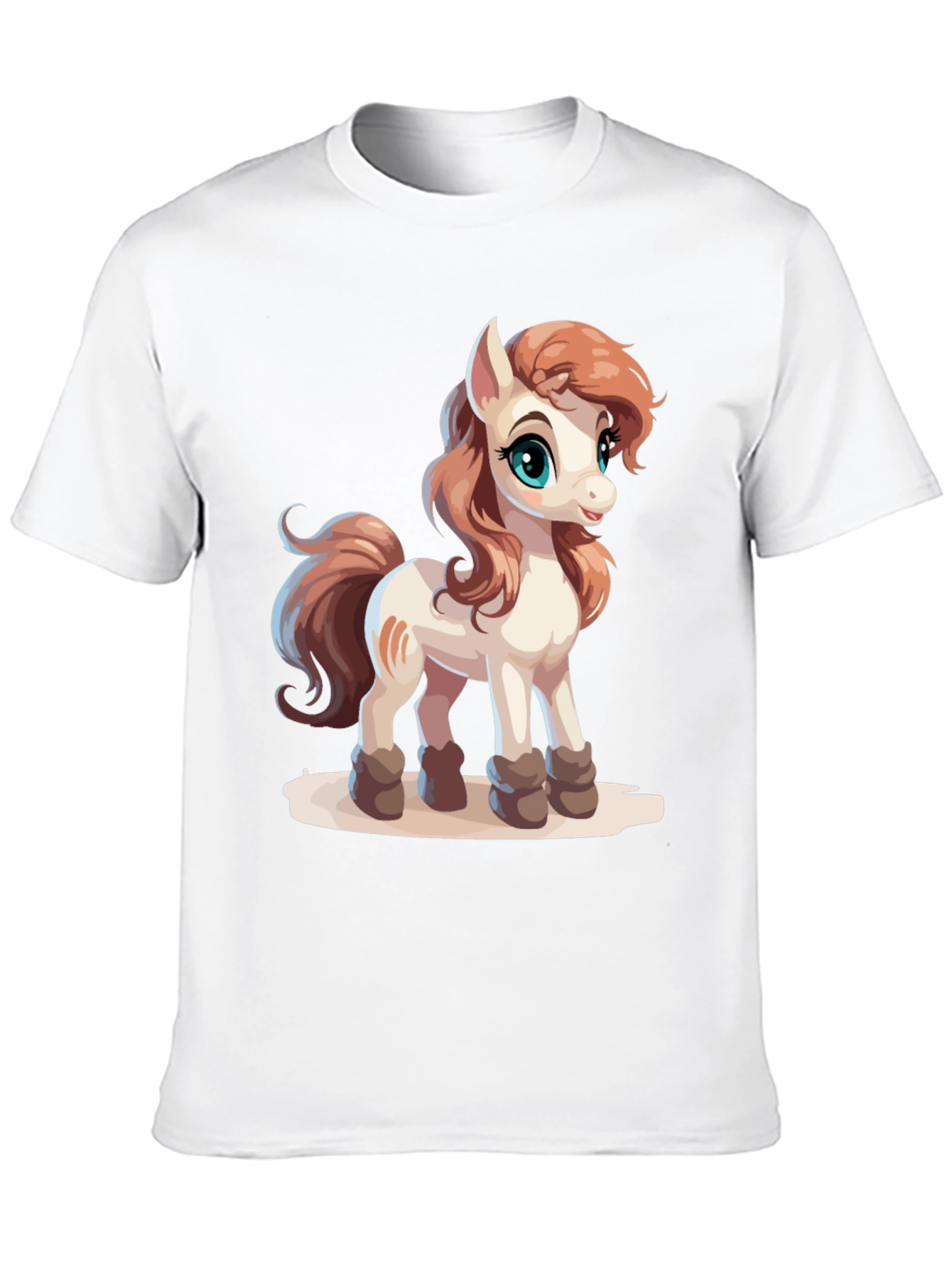 Cute Pony Graphic T-Shirt
