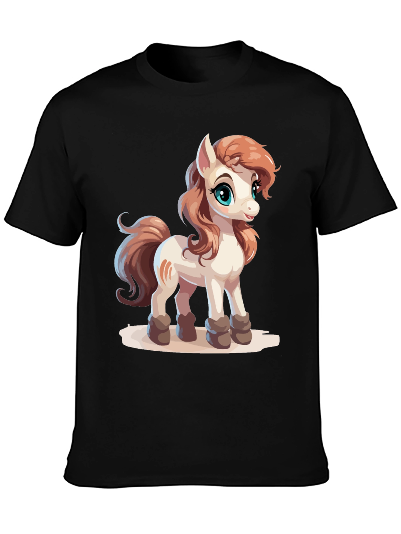 Cute Pony Graphic T-Shirt