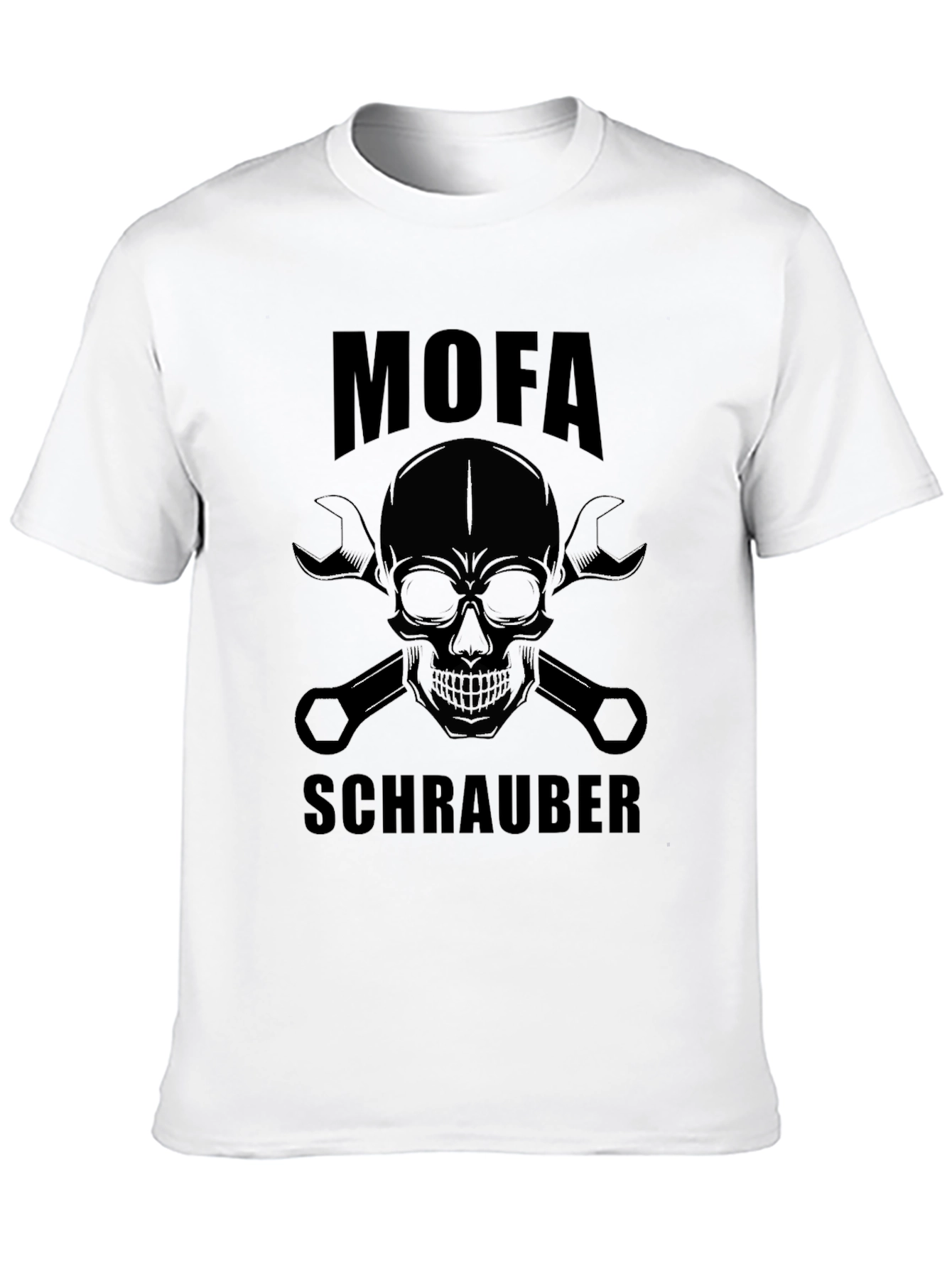 MOFA Schrauber Skull & Wrenches Black T-Shirt