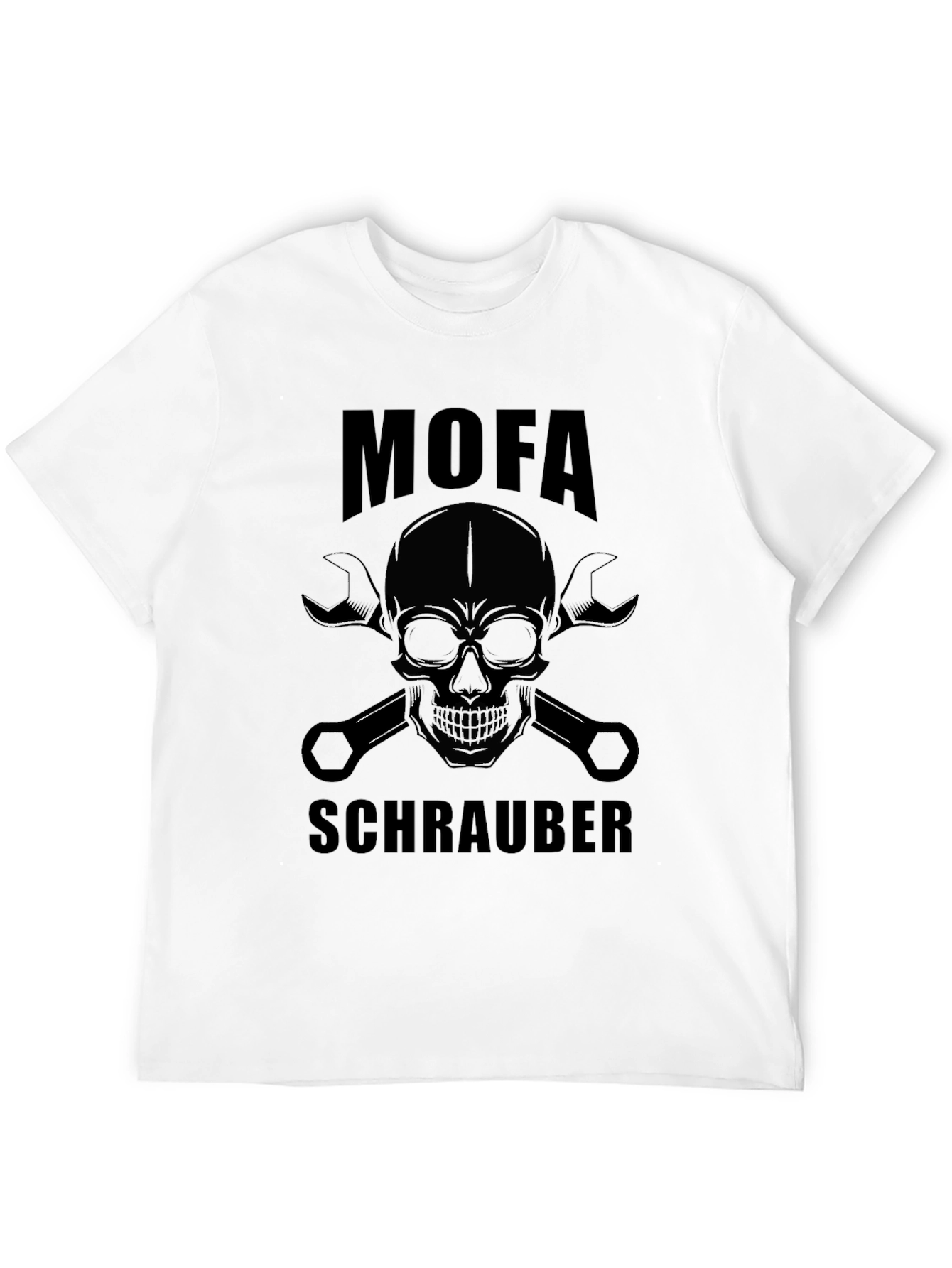 MOFA Schrauber Skull & Wrenches Black T-Shirt