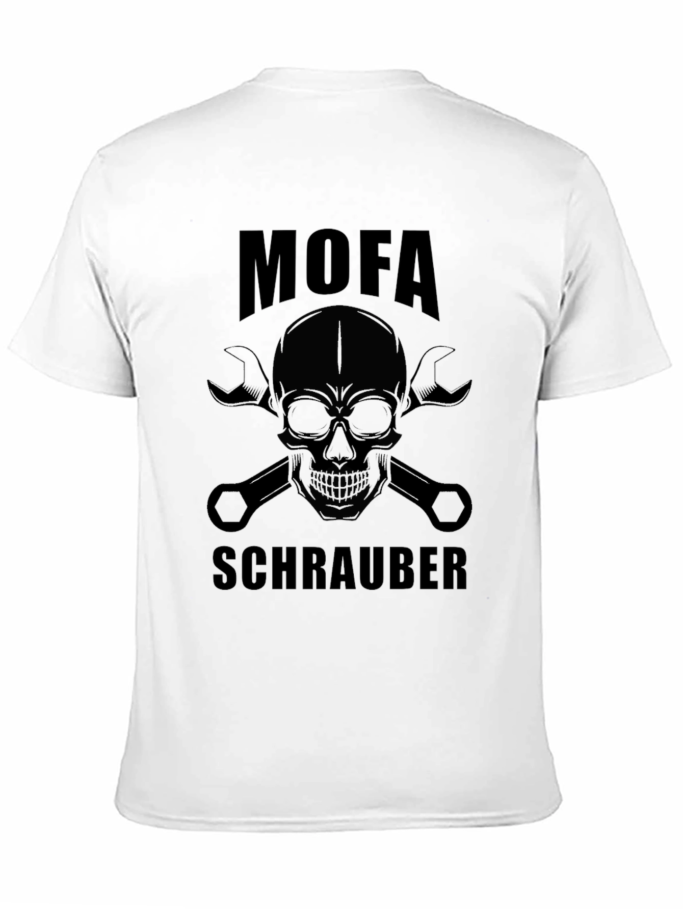 MOFA Schrauber Skull & Wrenches Black T-Shirt