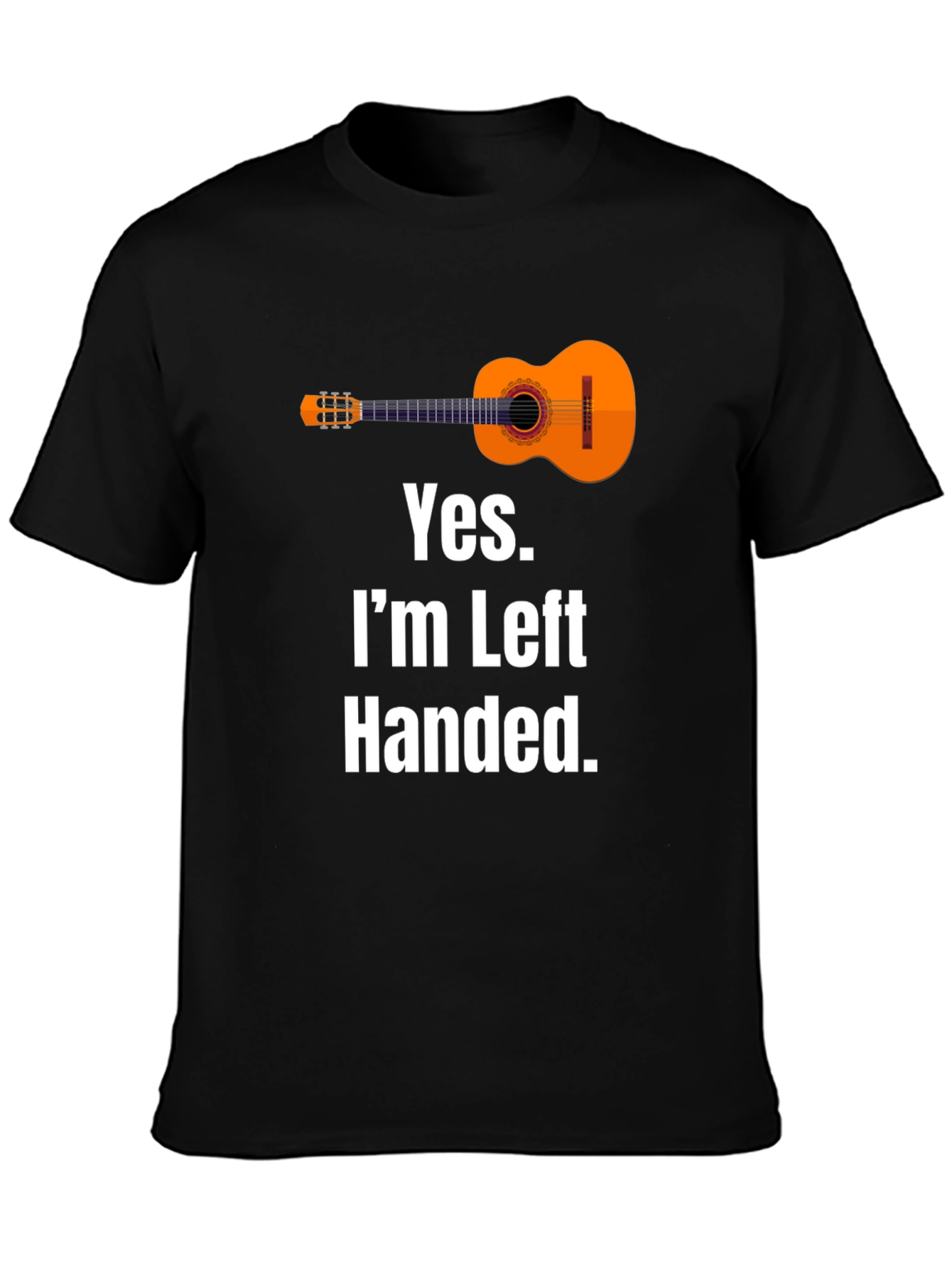Funny Left Handed Guitar T-Shirt