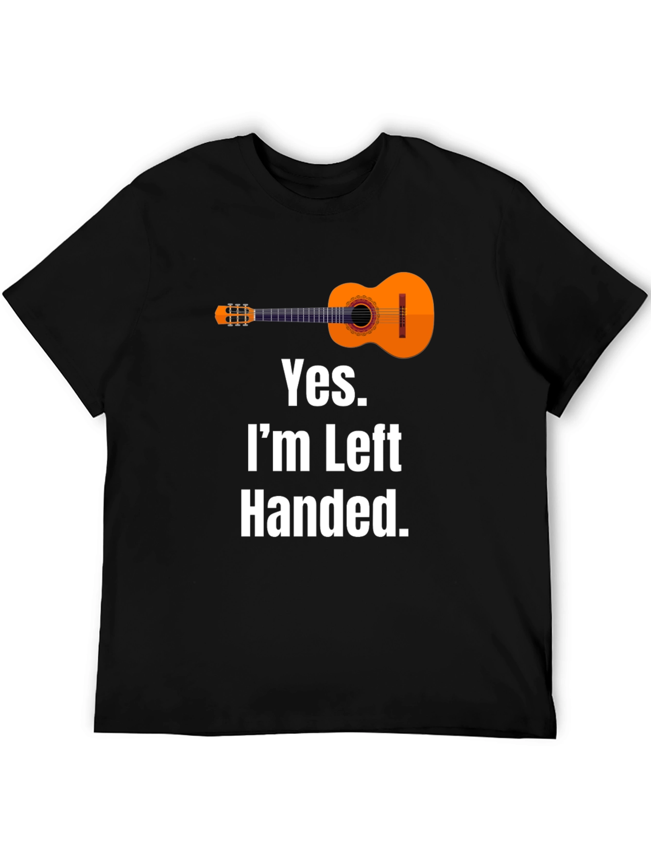 Funny Left Handed Guitar T-Shirt