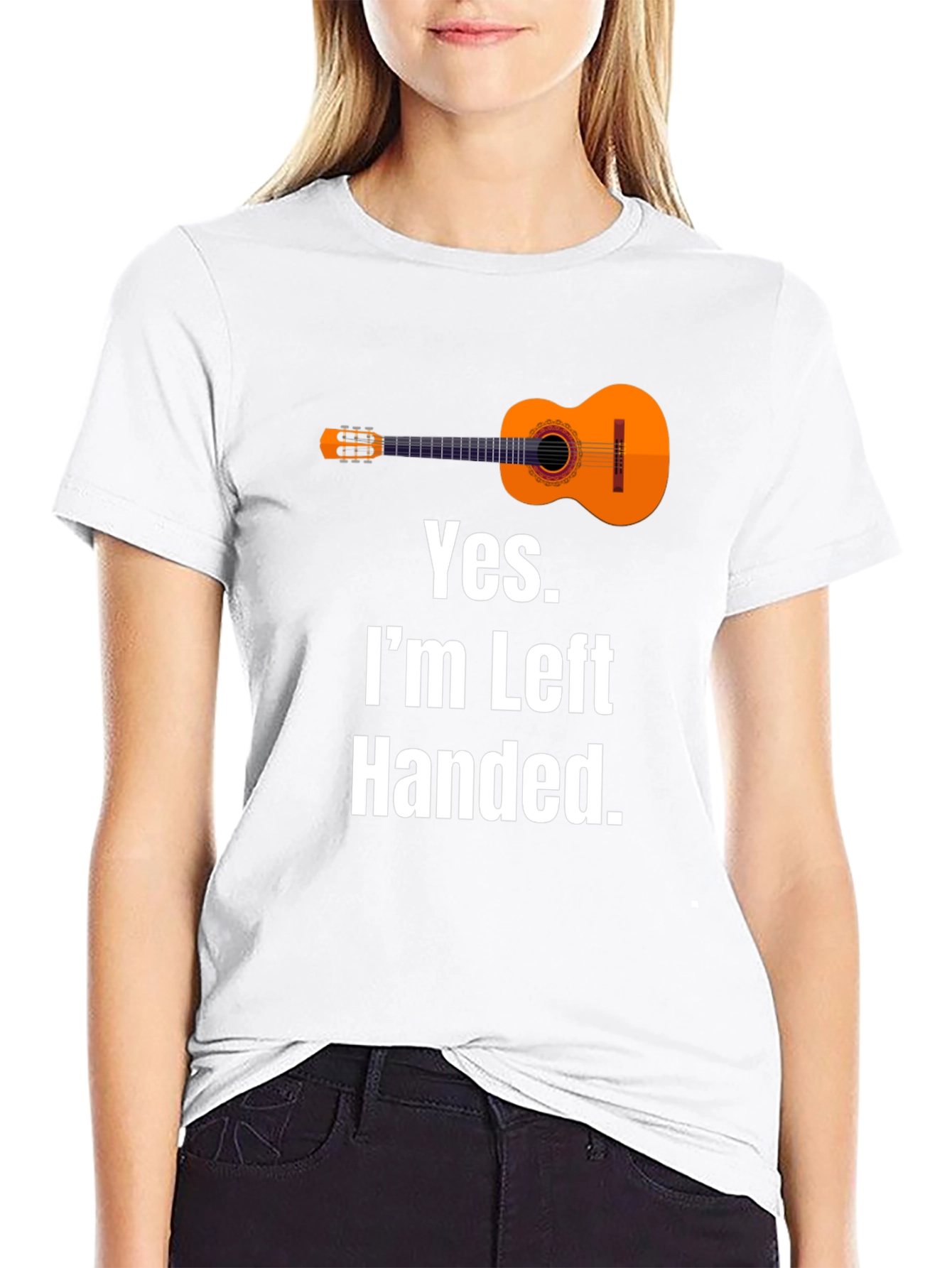 Funny Left Handed Guitar T-Shirt
