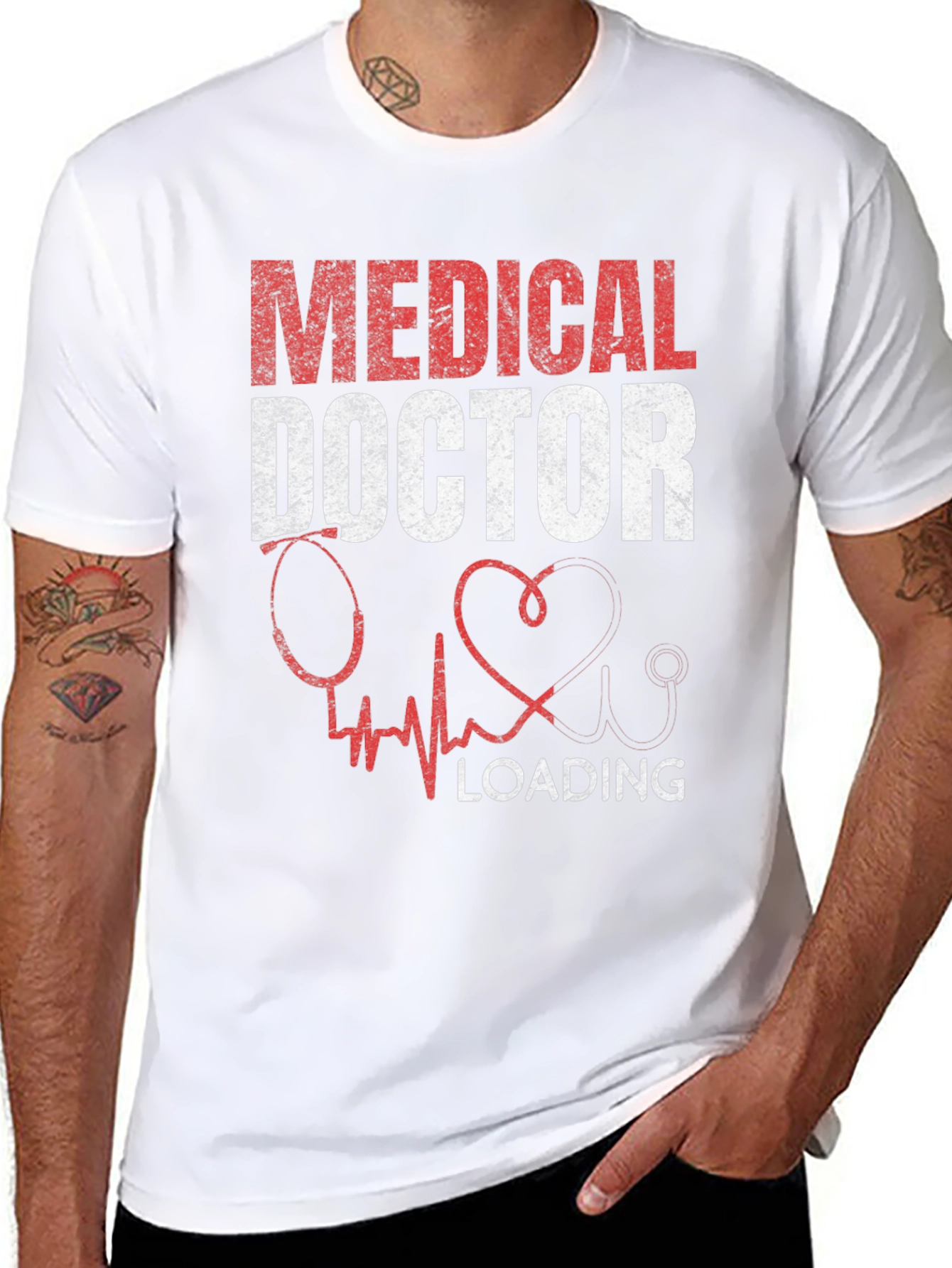 Medical Doctor Loading Graphic Tee