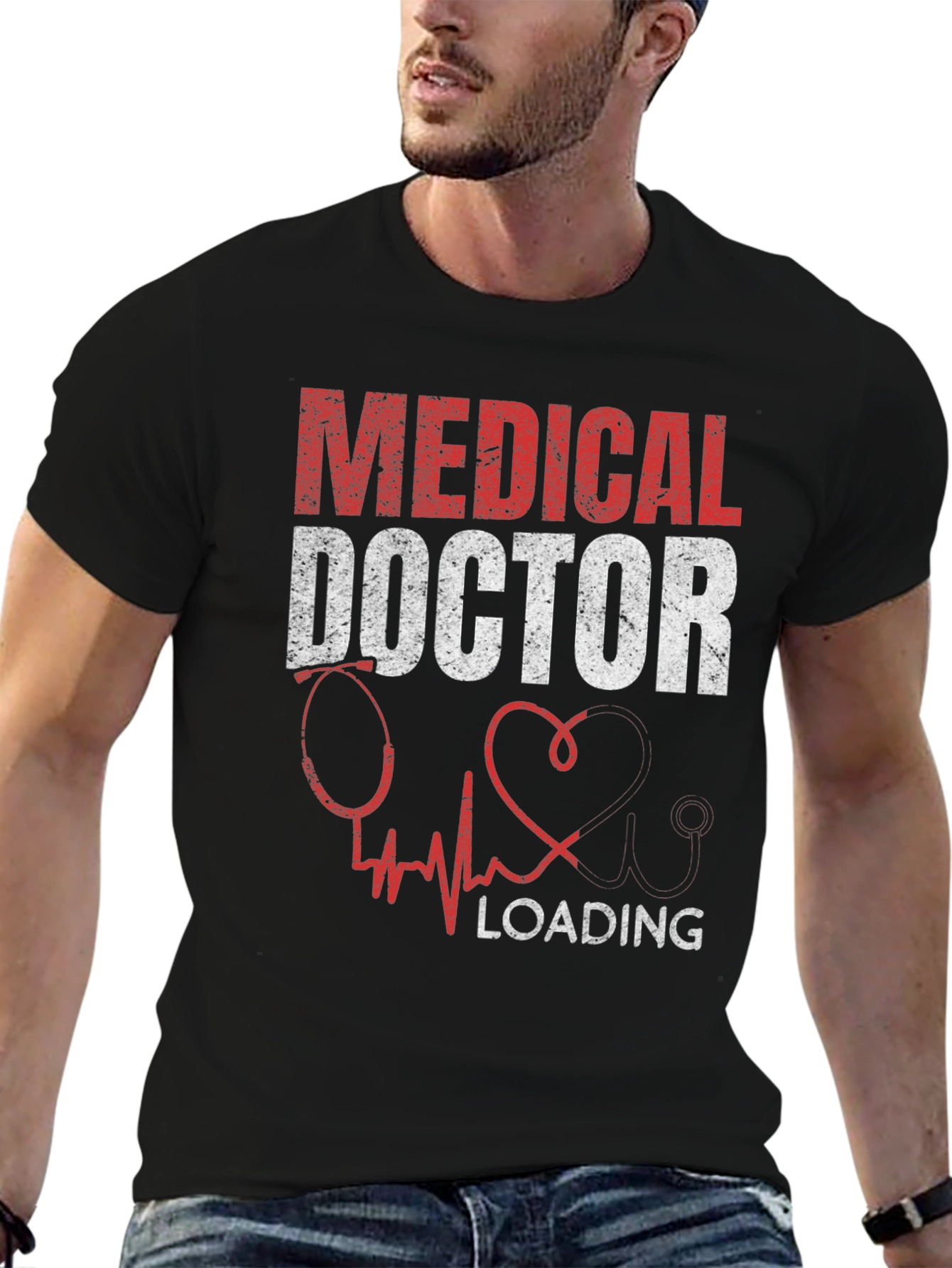 Medical Doctor Loading Graphic Tee