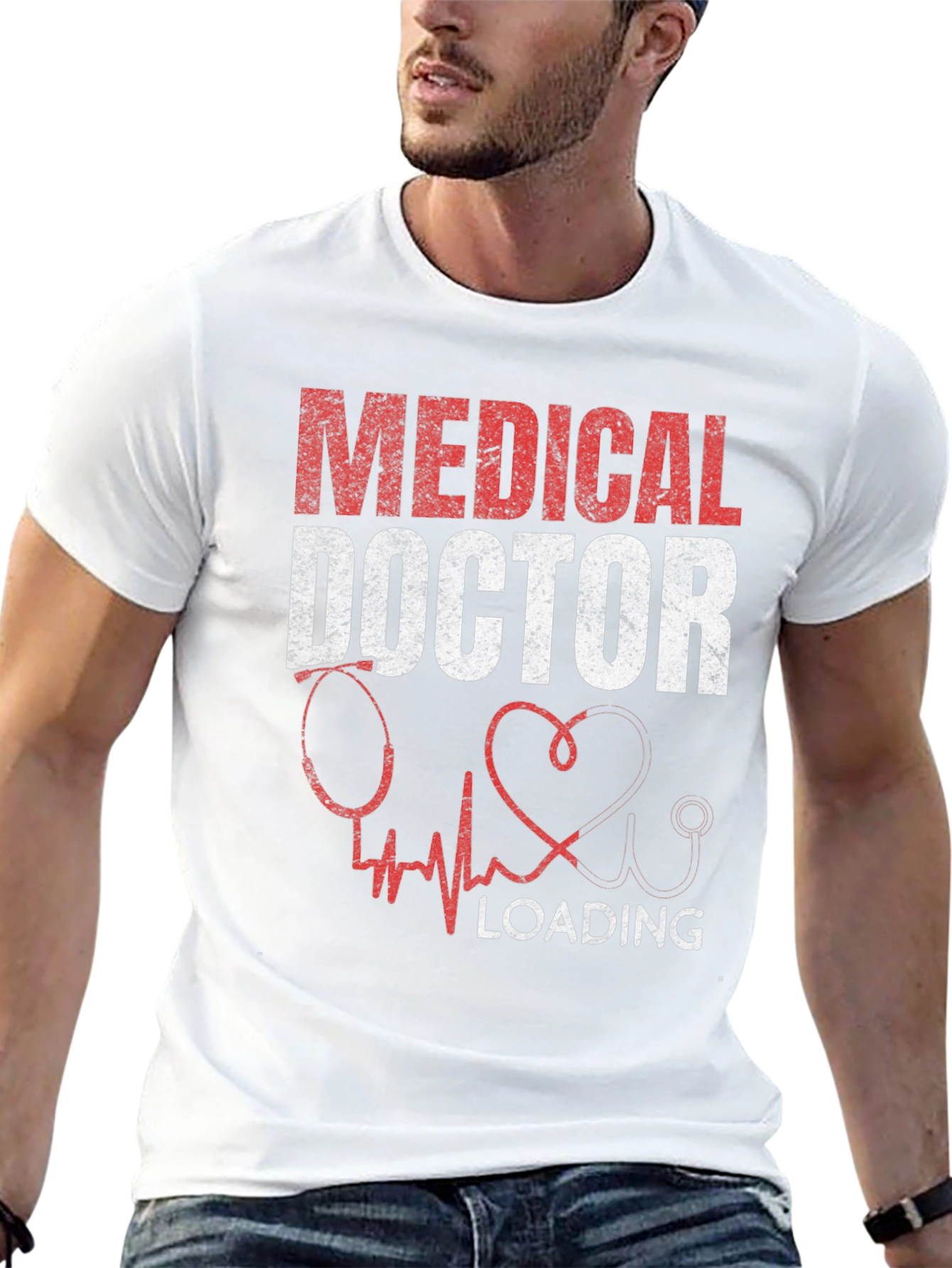 Medical Doctor Loading Graphic Tee