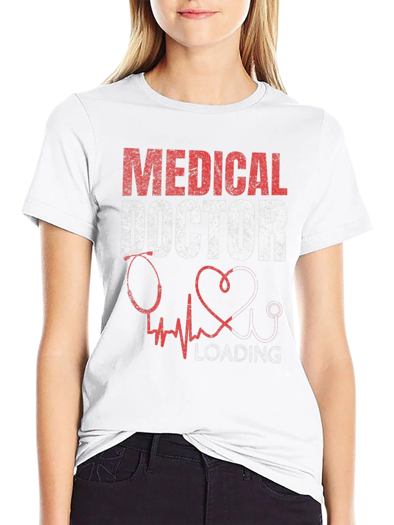 Medical Doctor Loading Graphic Tee