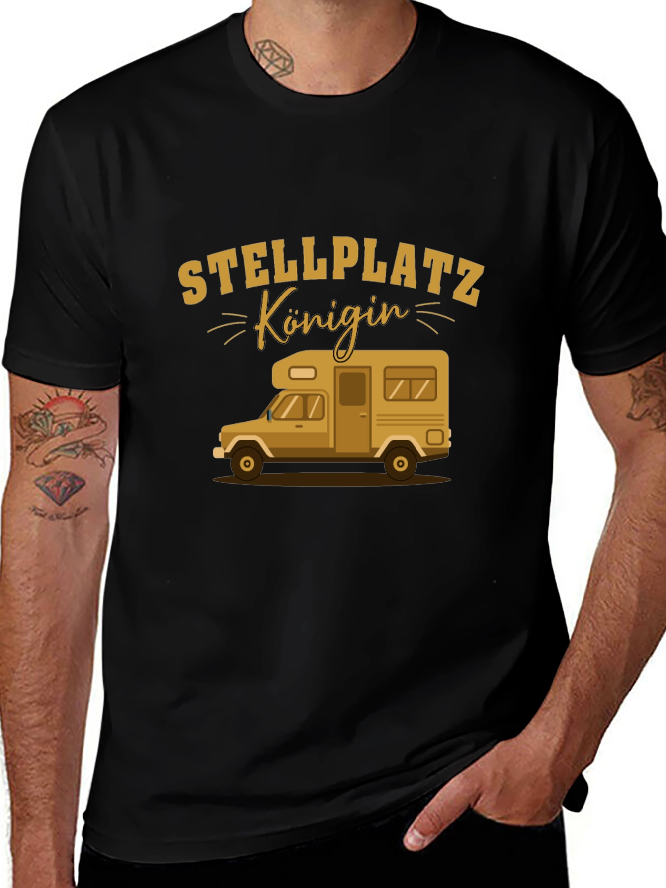 Stellplatz Königin RV T-Shirt