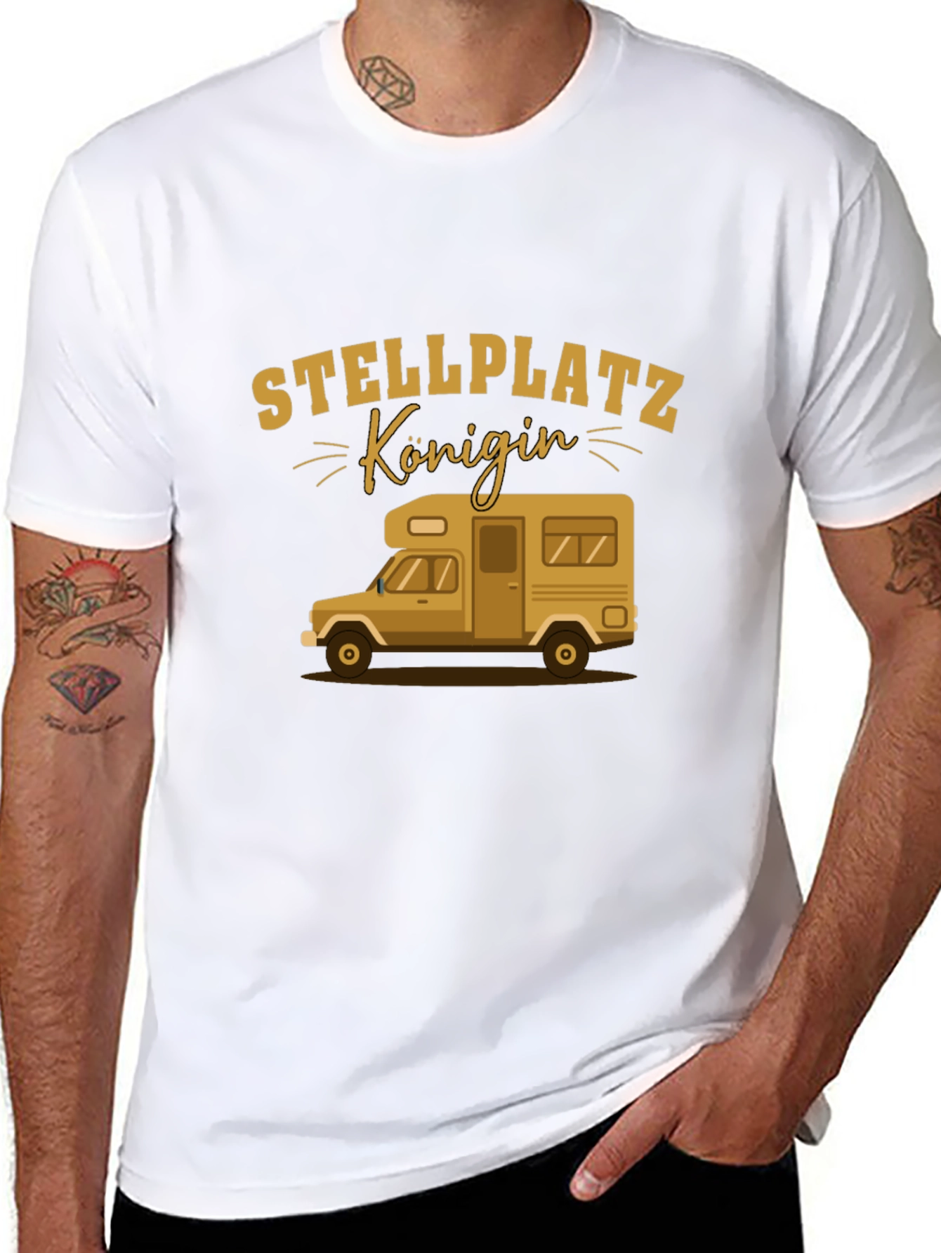 Stellplatz Königin RV T-Shirt