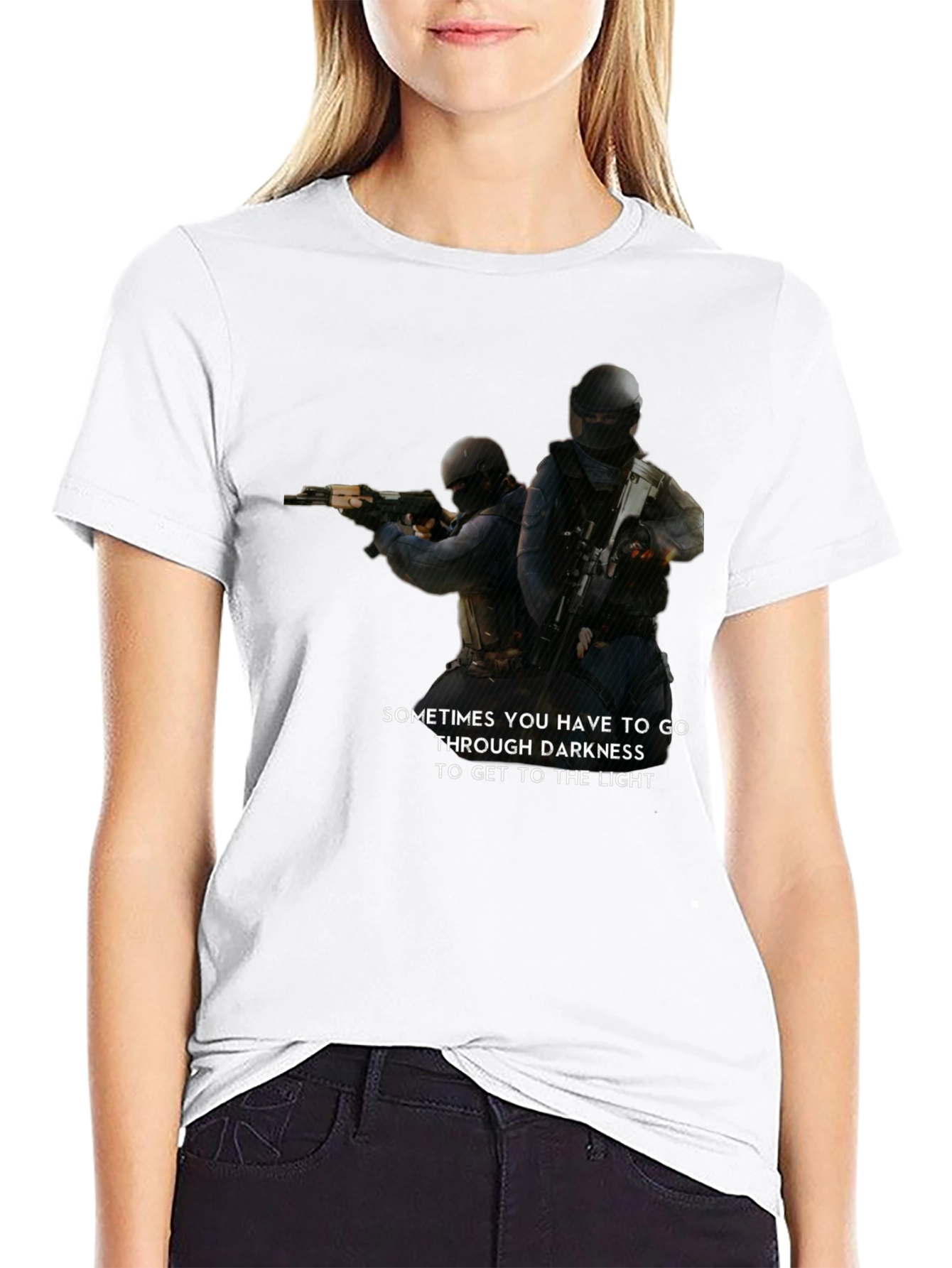 Tactical T-Shirt: Darkness to Light