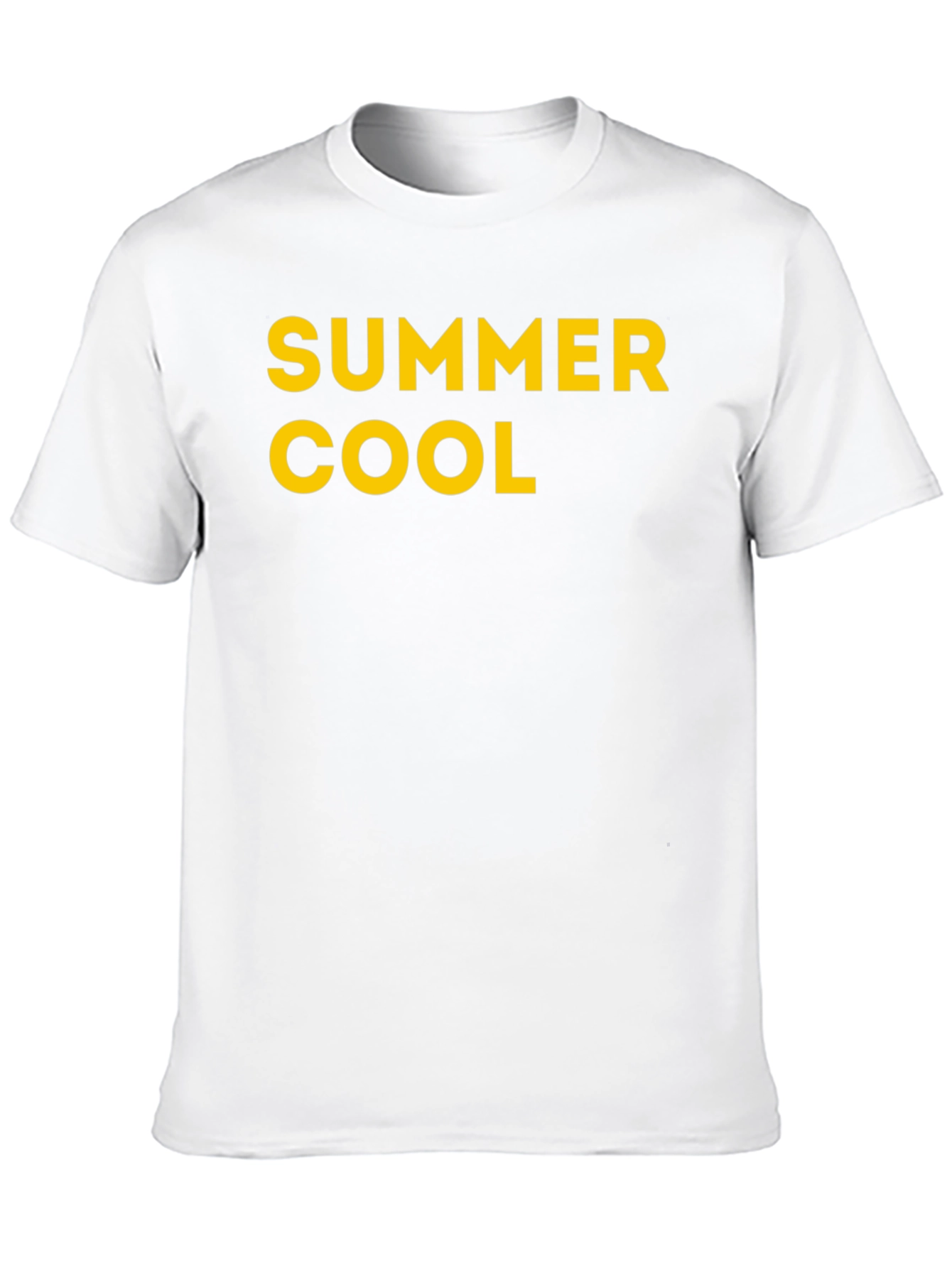 Summer Cool Black Graphic Tee