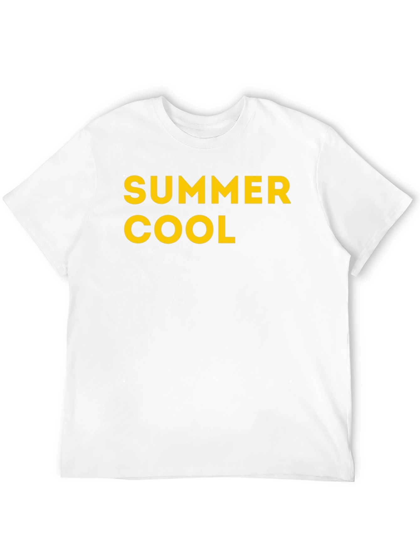 Summer Cool Black Graphic Tee