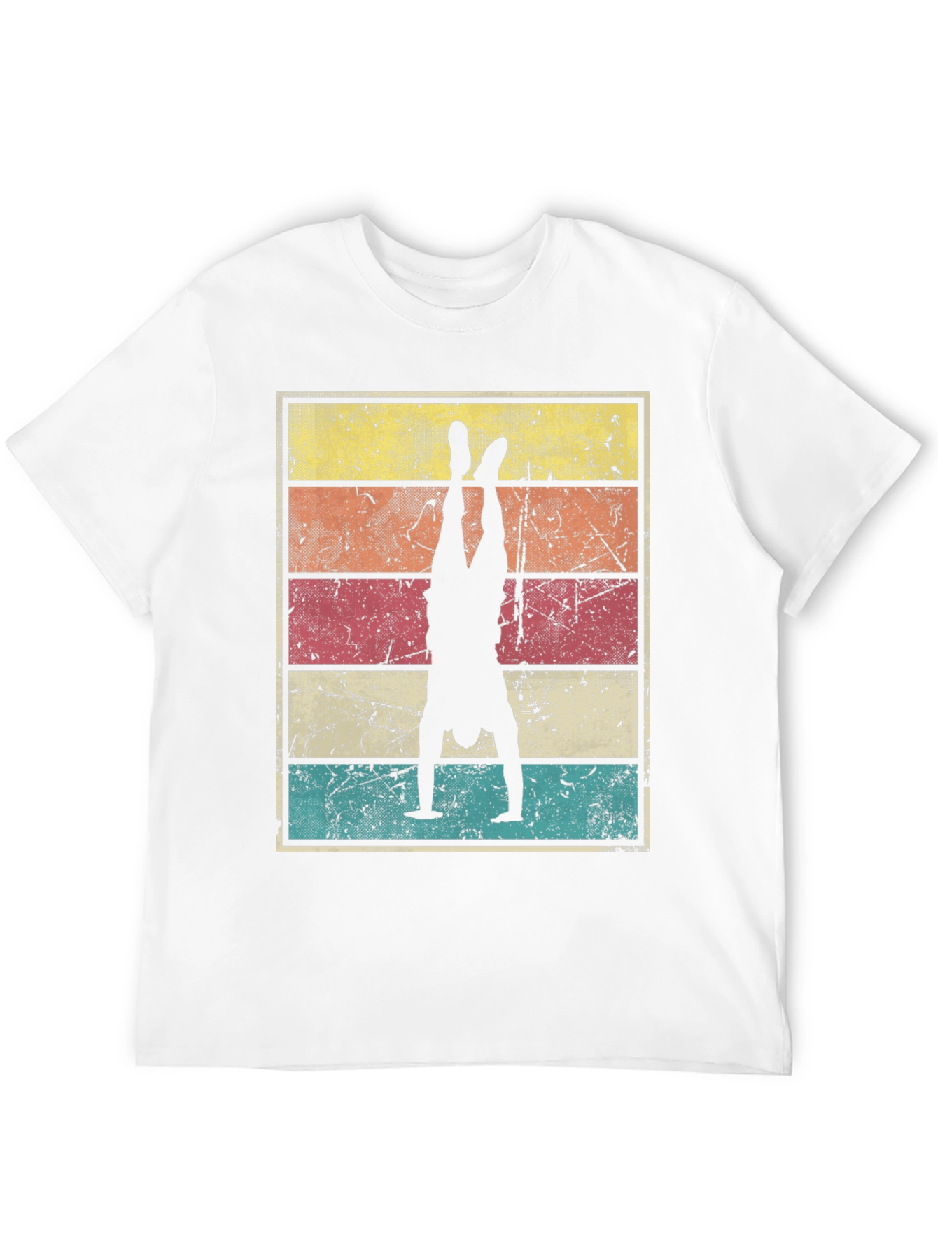 Retro Handstand Graphic T-Shirt