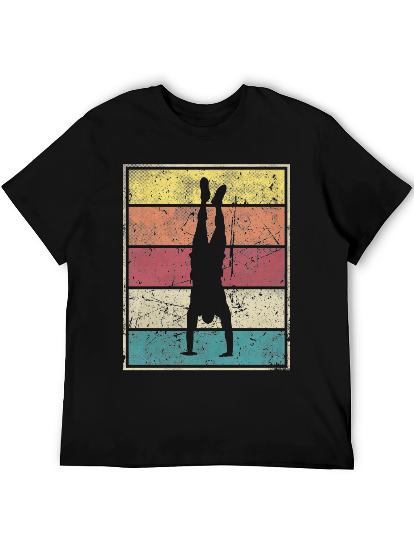 Retro Handstand Graphic T-Shirt