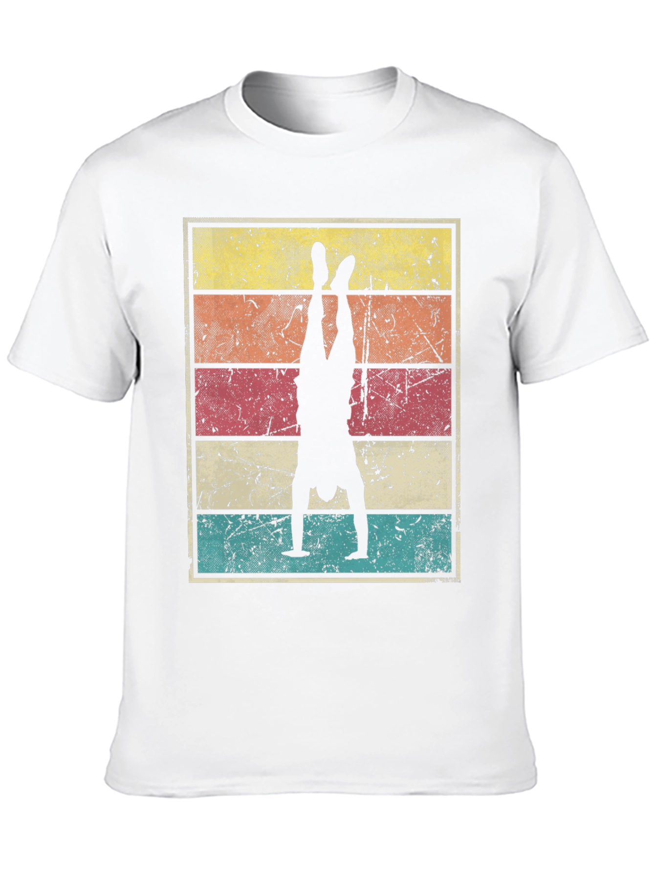Retro Handstand Graphic T-Shirt