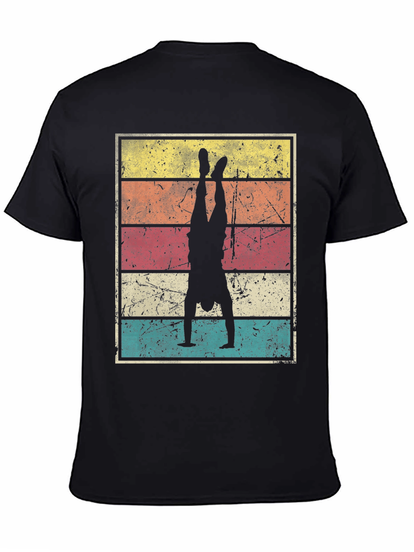 Retro Handstand Graphic T-Shirt