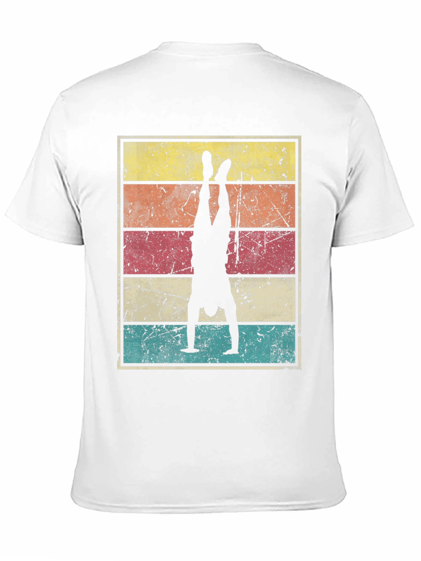 Retro Handstand Graphic T-Shirt