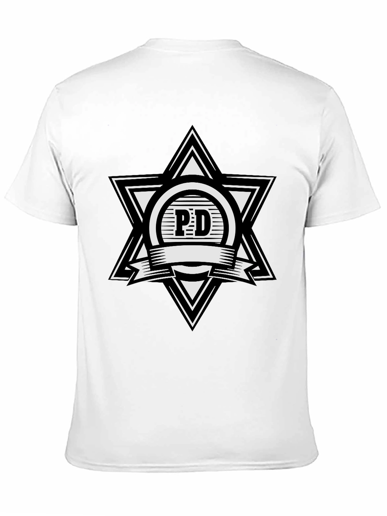 PD Star Logo Black T-Shirt