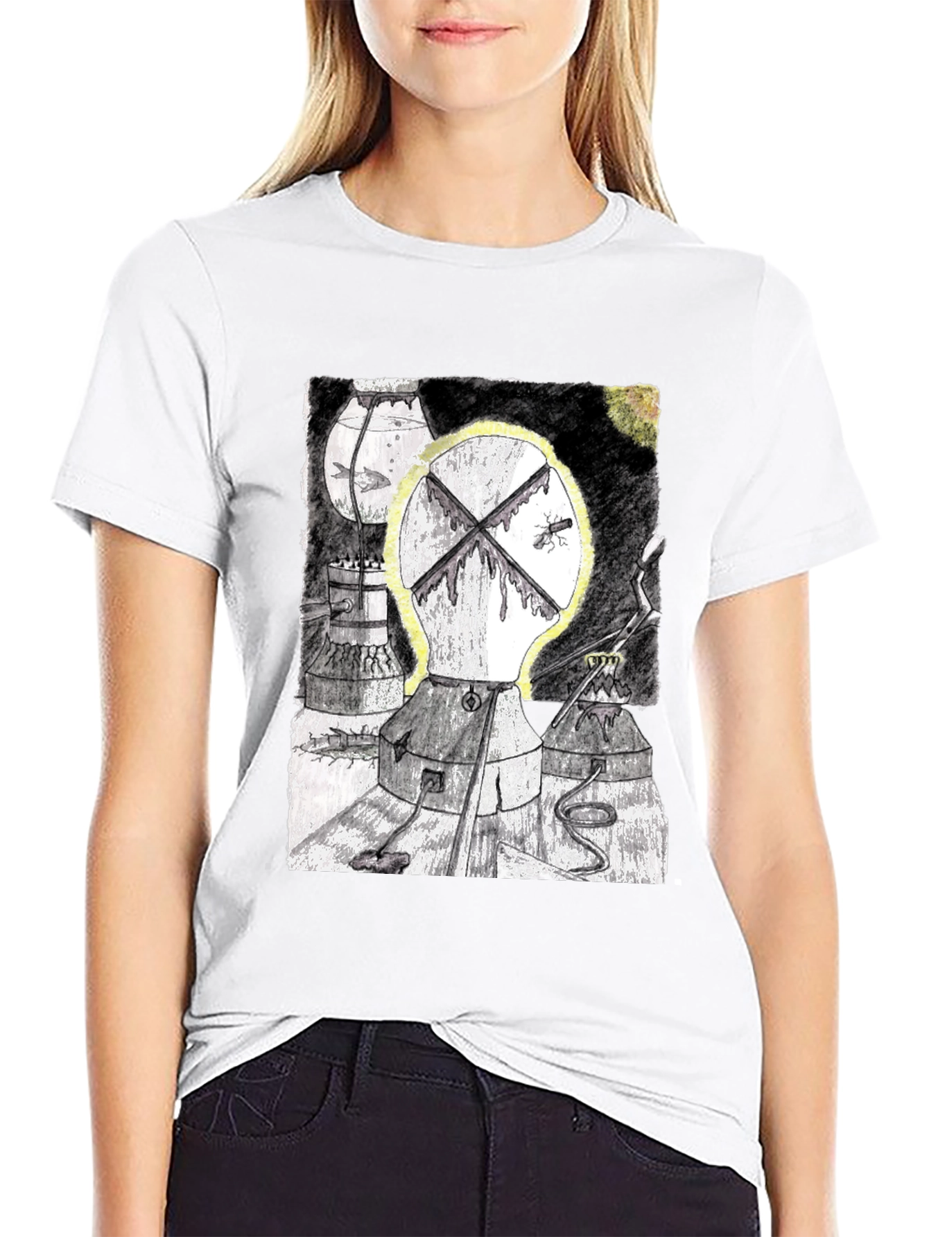Unique Graphic Tee - Artistic Print