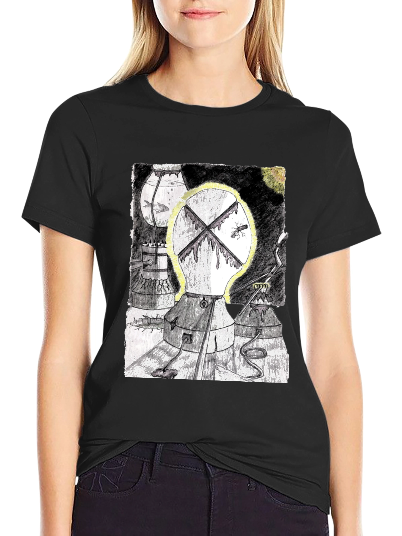 Unique Graphic Tee - Artistic Print