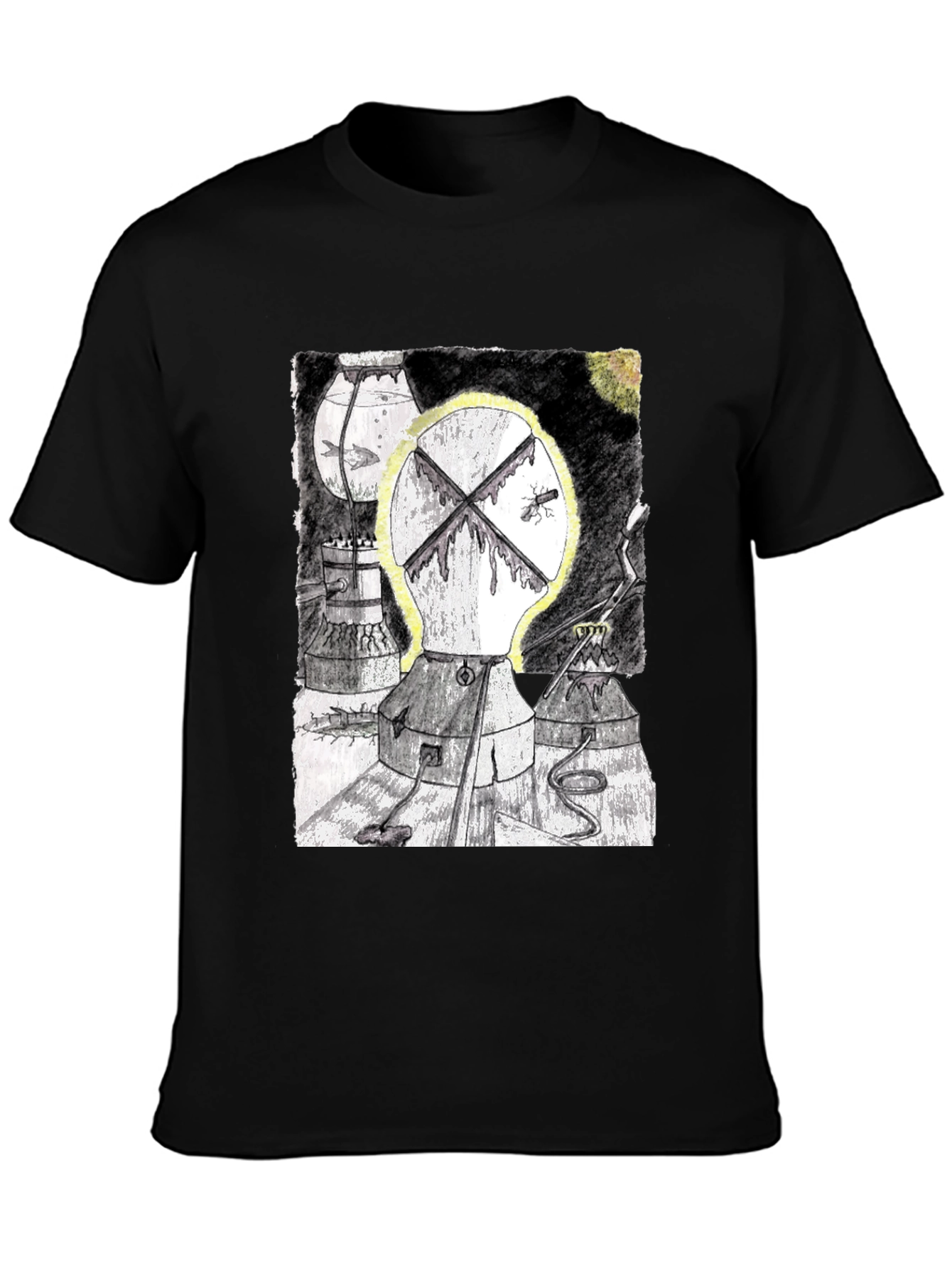 Unique Graphic Tee - Artistic Print
