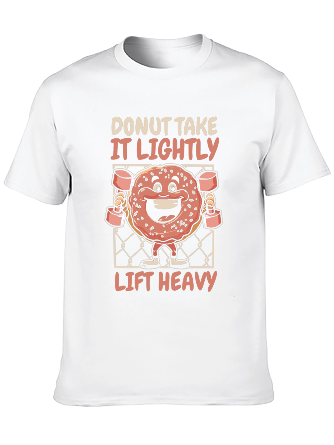 Donut Take It Lightly Lift Heavy T-Shirt