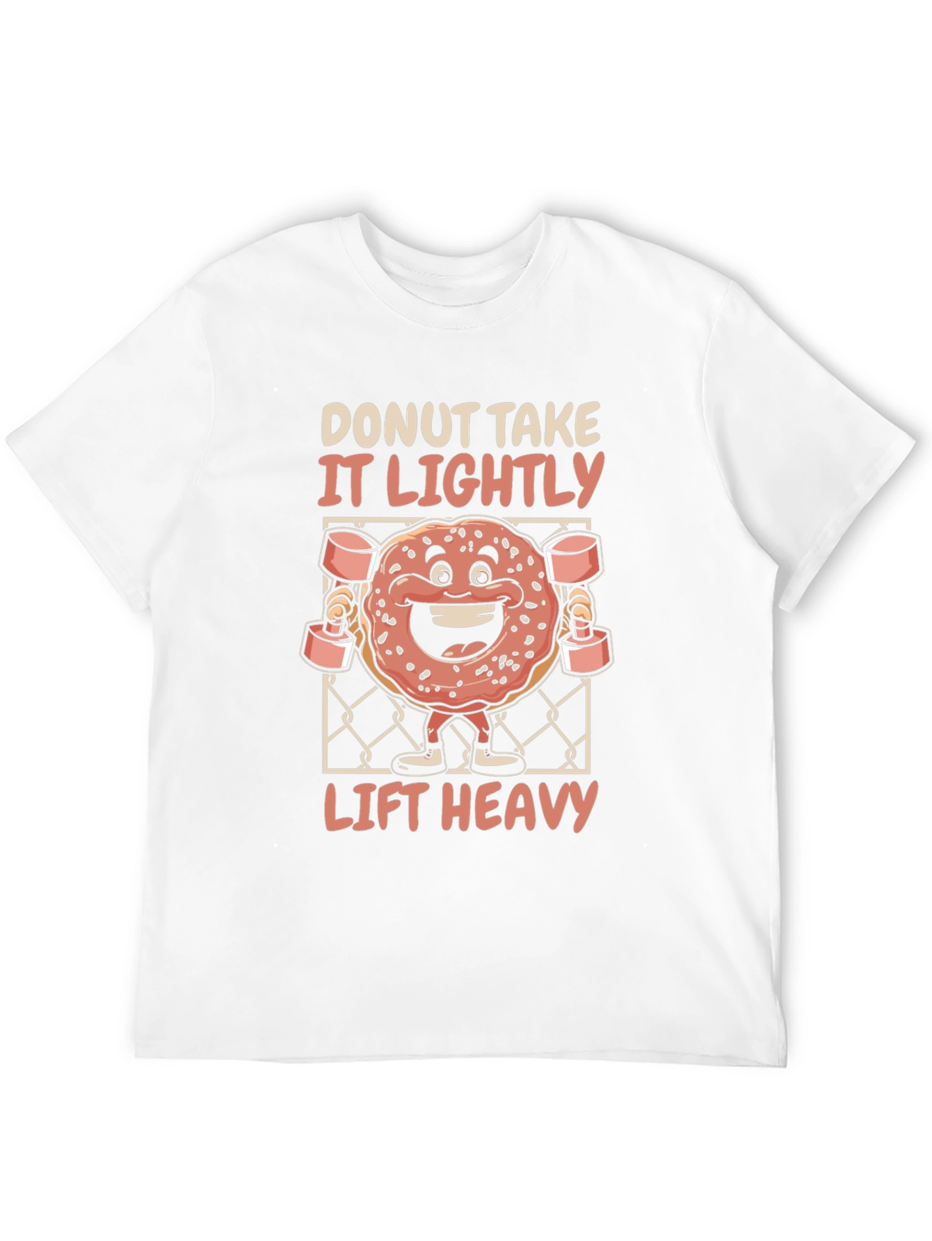 Donut Take It Lightly Lift Heavy T-Shirt