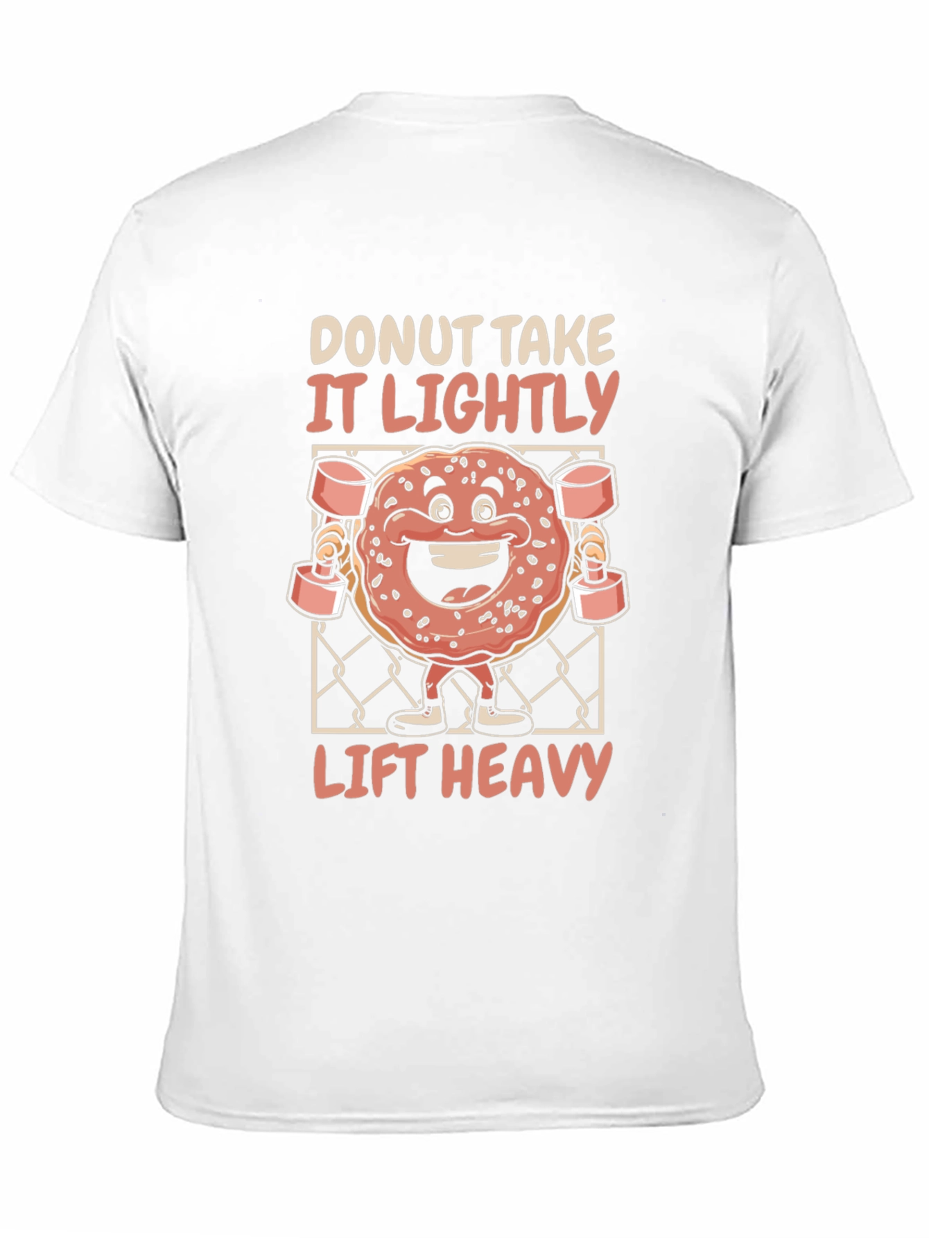 Donut Take It Lightly Lift Heavy T-Shirt