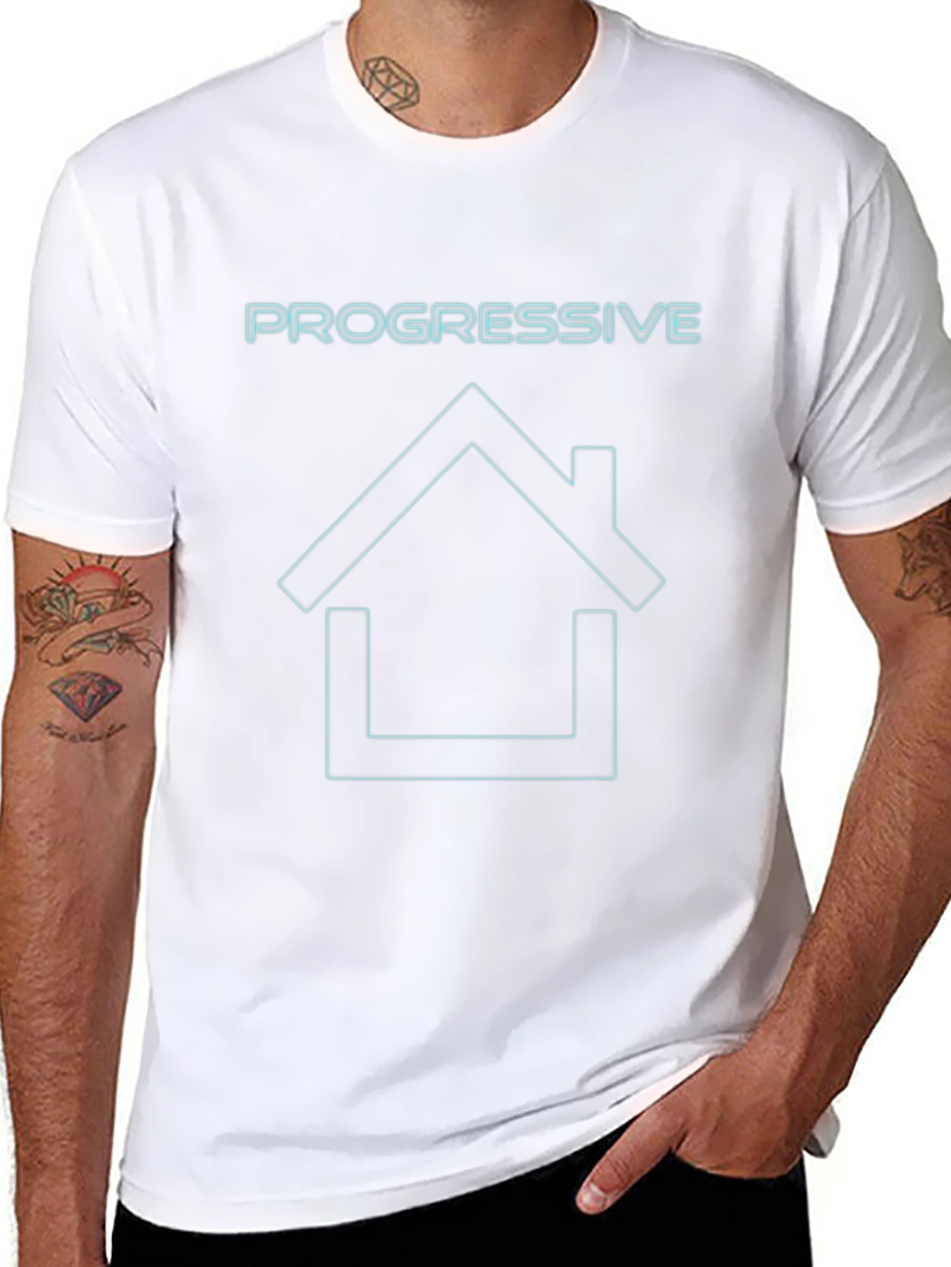 Progressive House Graphic Tee - Stylish Comfort
