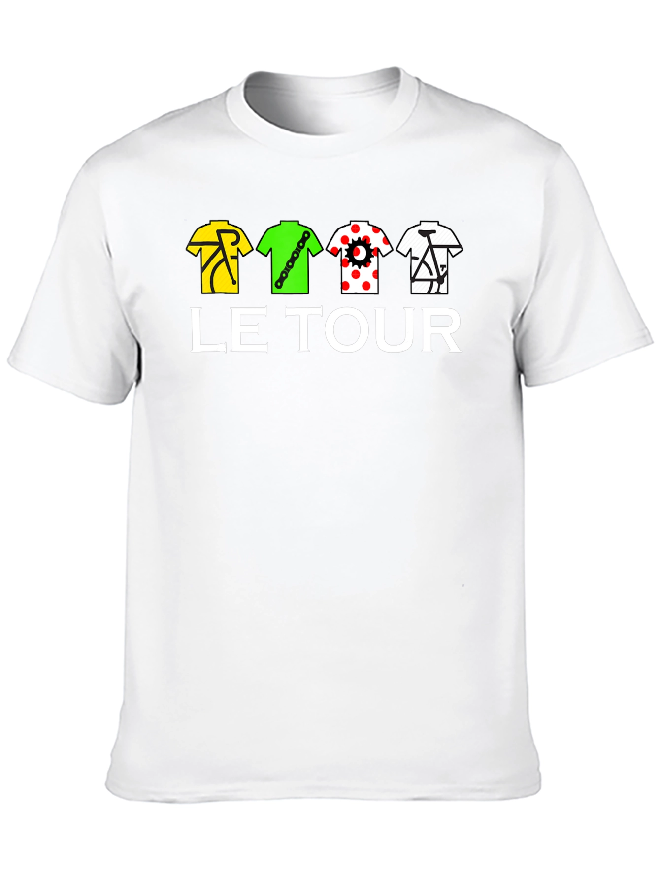 Le Tour Cycling T-Shirt - Black