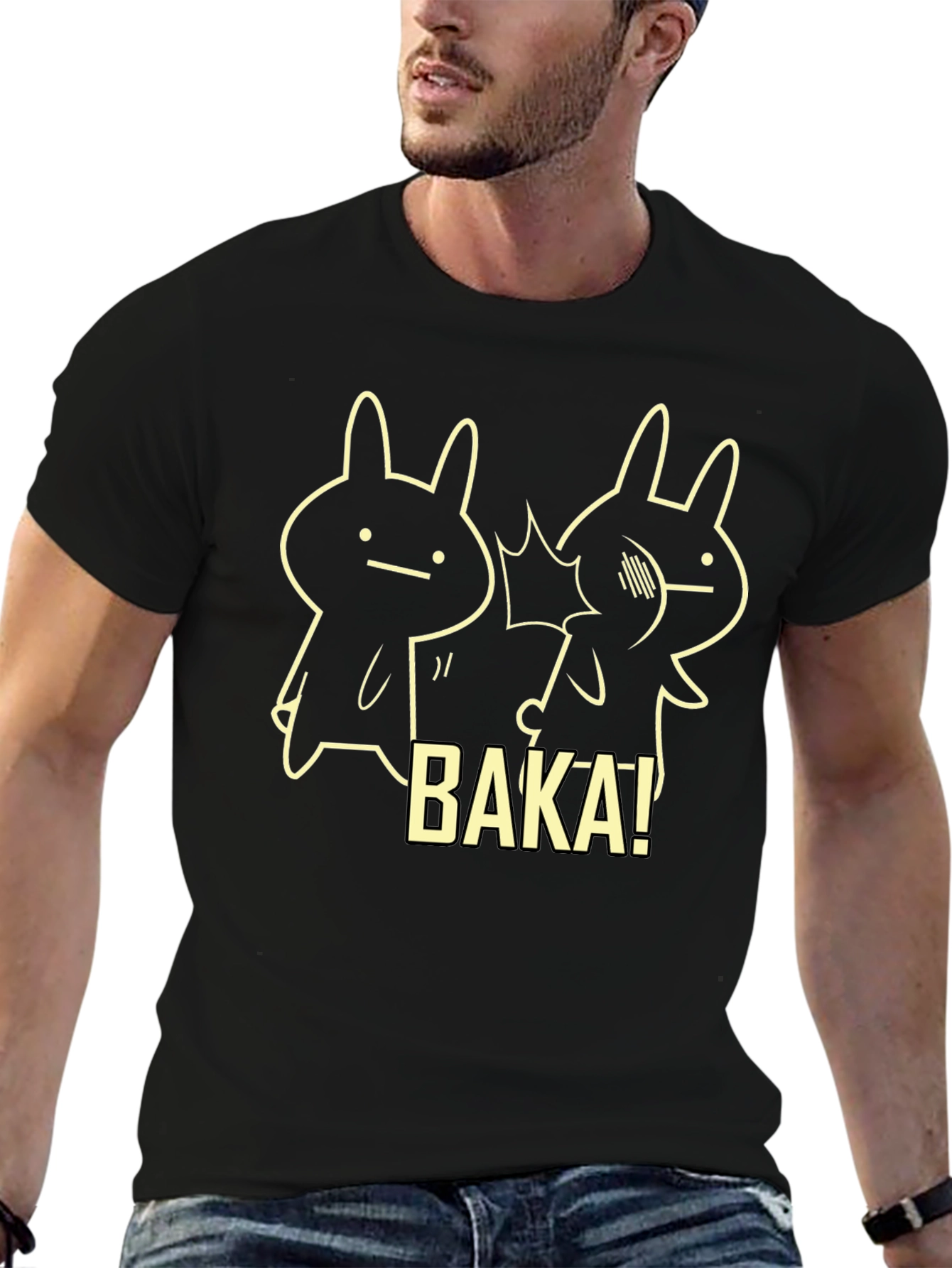Baka Slap Funny Anime T-Shirt