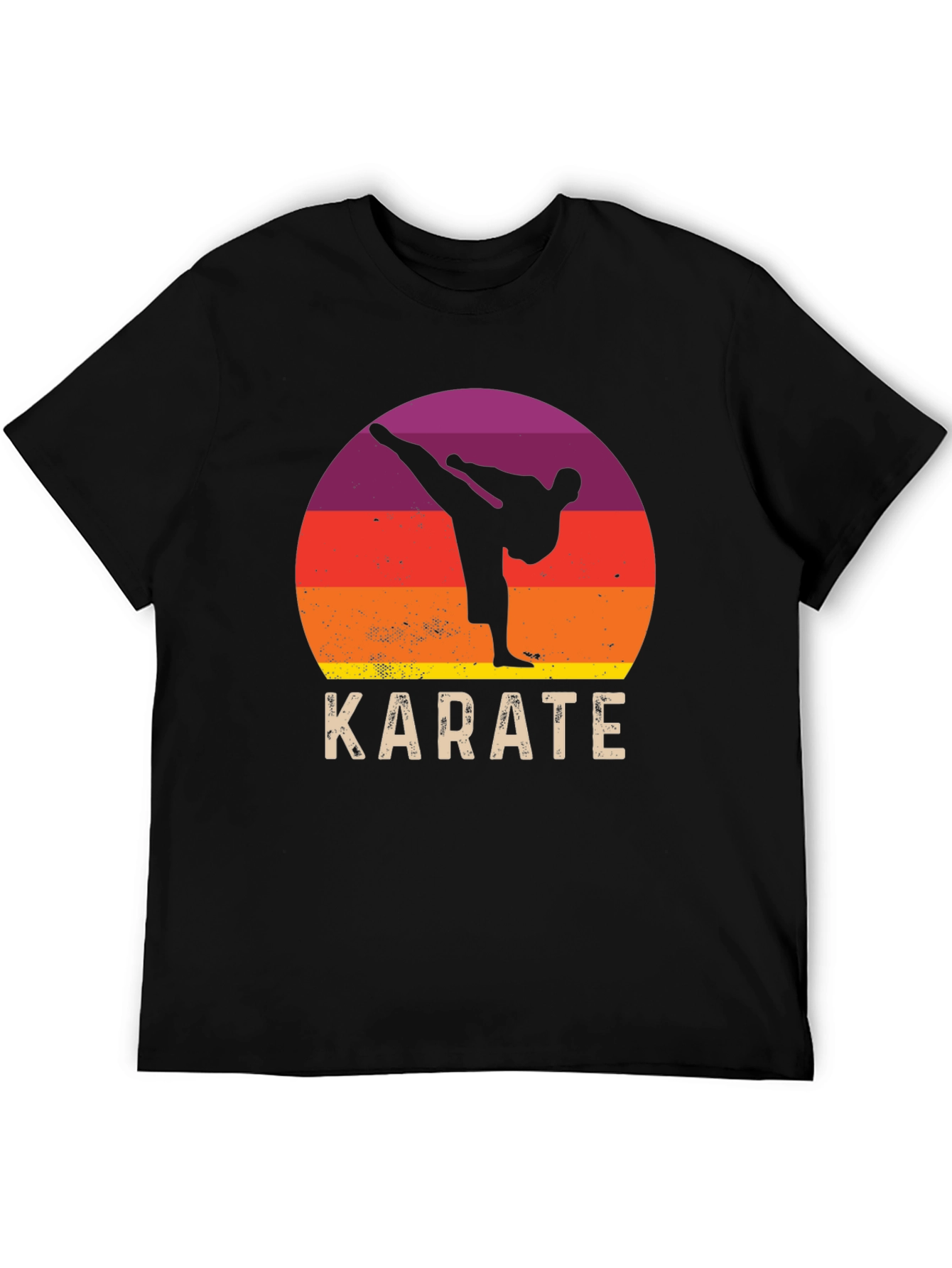 Karate Sunset Graphic Tee