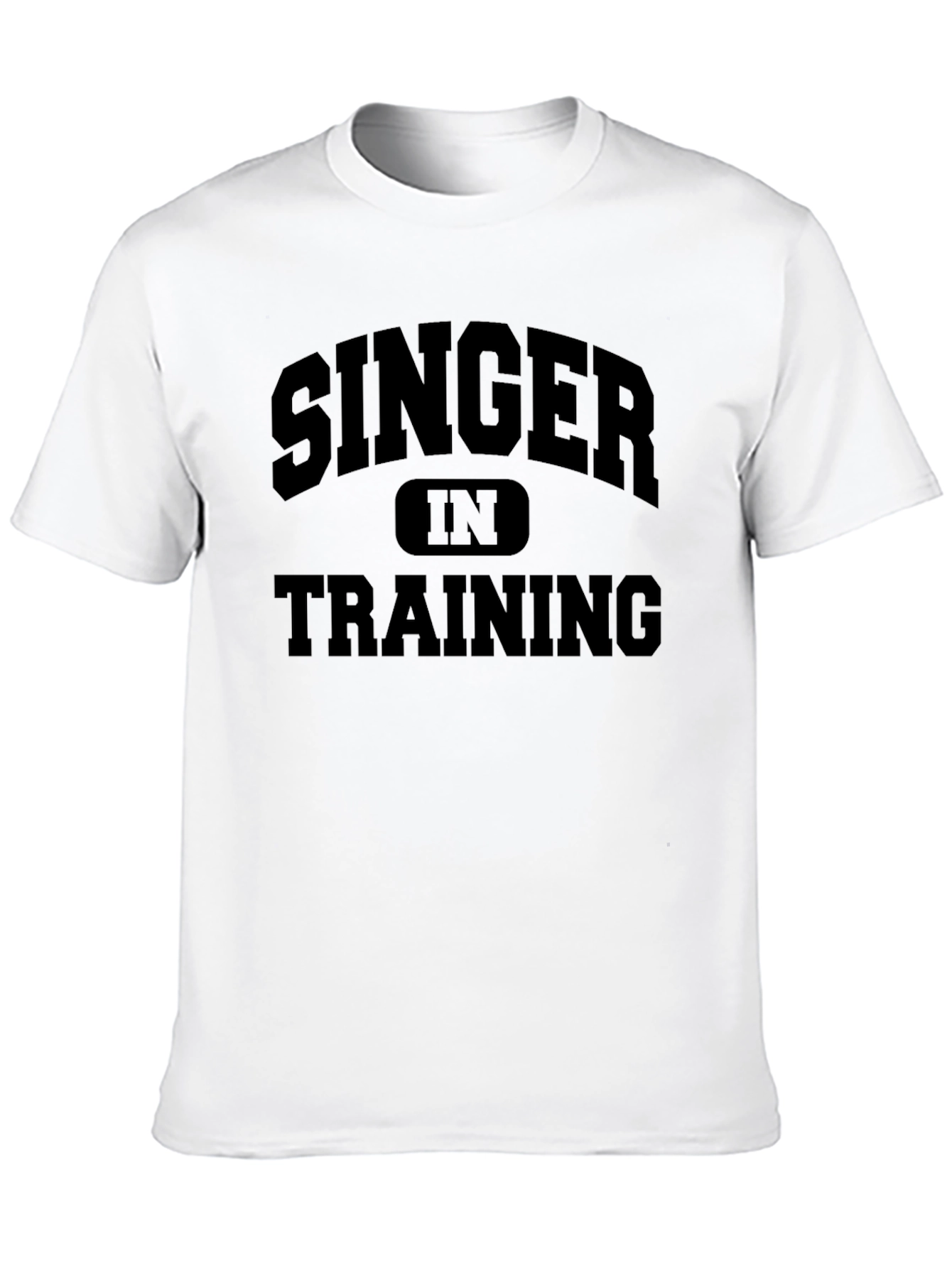 Singer In Training Black T-Shirt