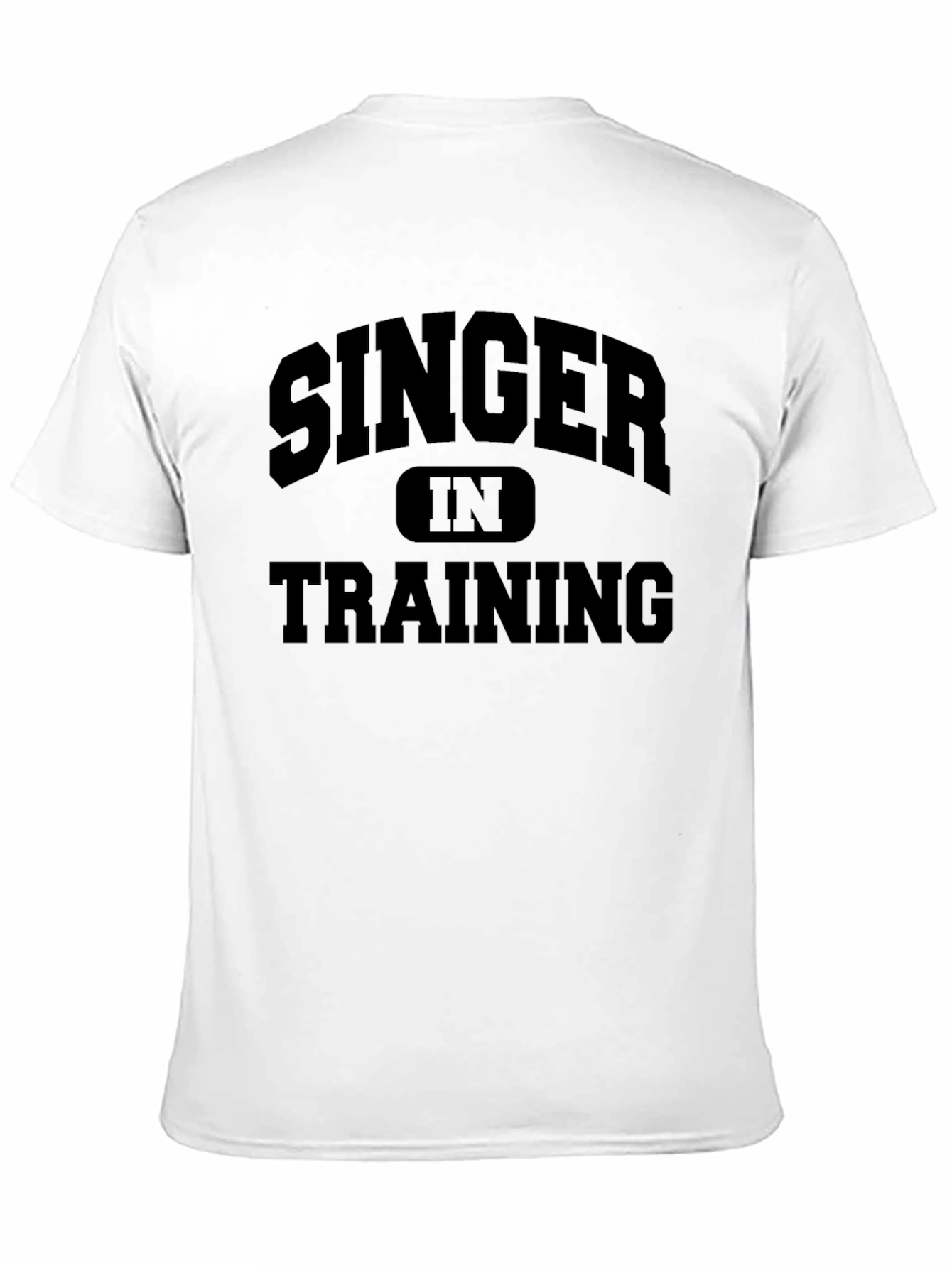 Singer In Training Black T-Shirt