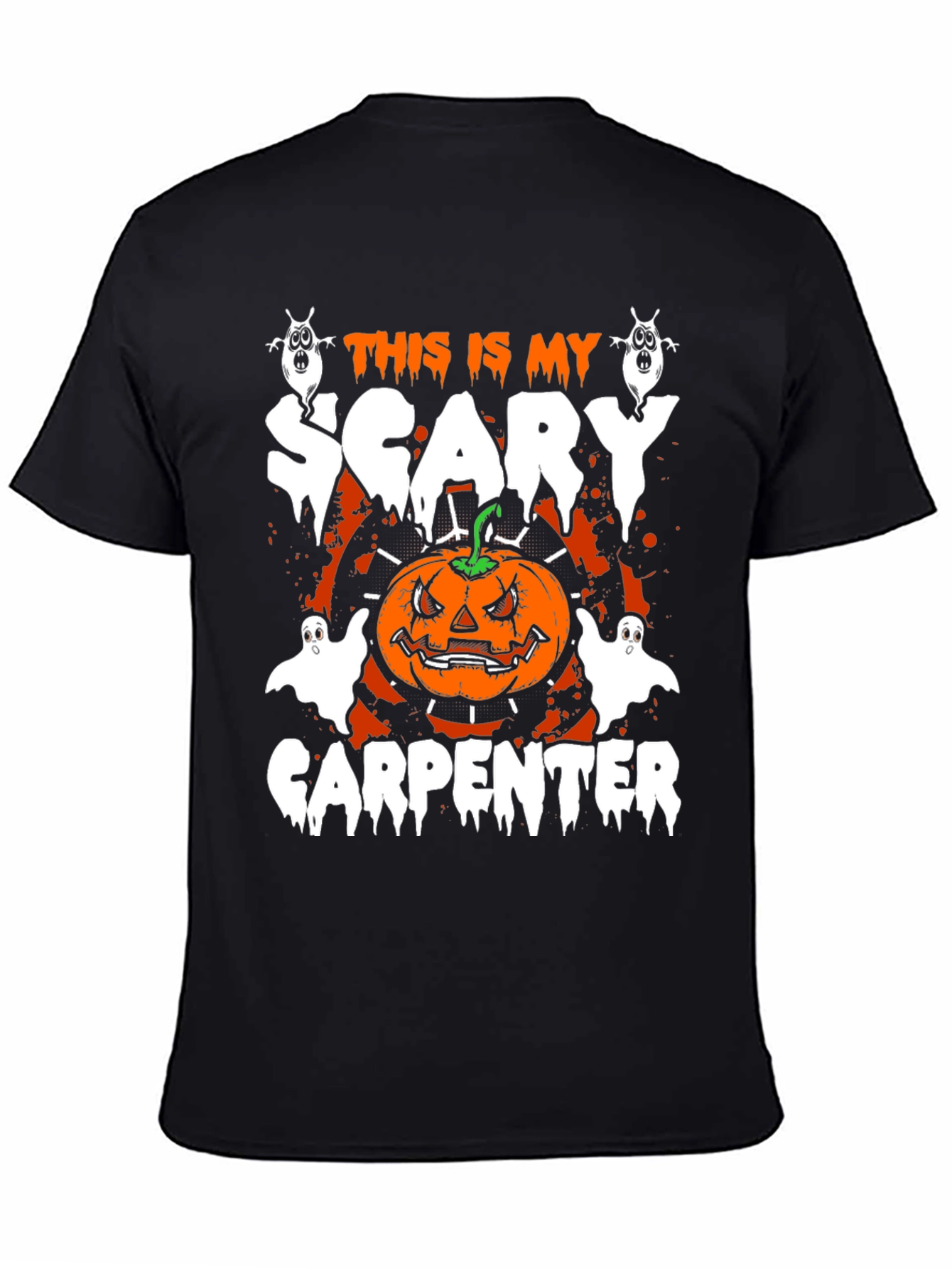 Scary Carpenter Halloween T-Shirt