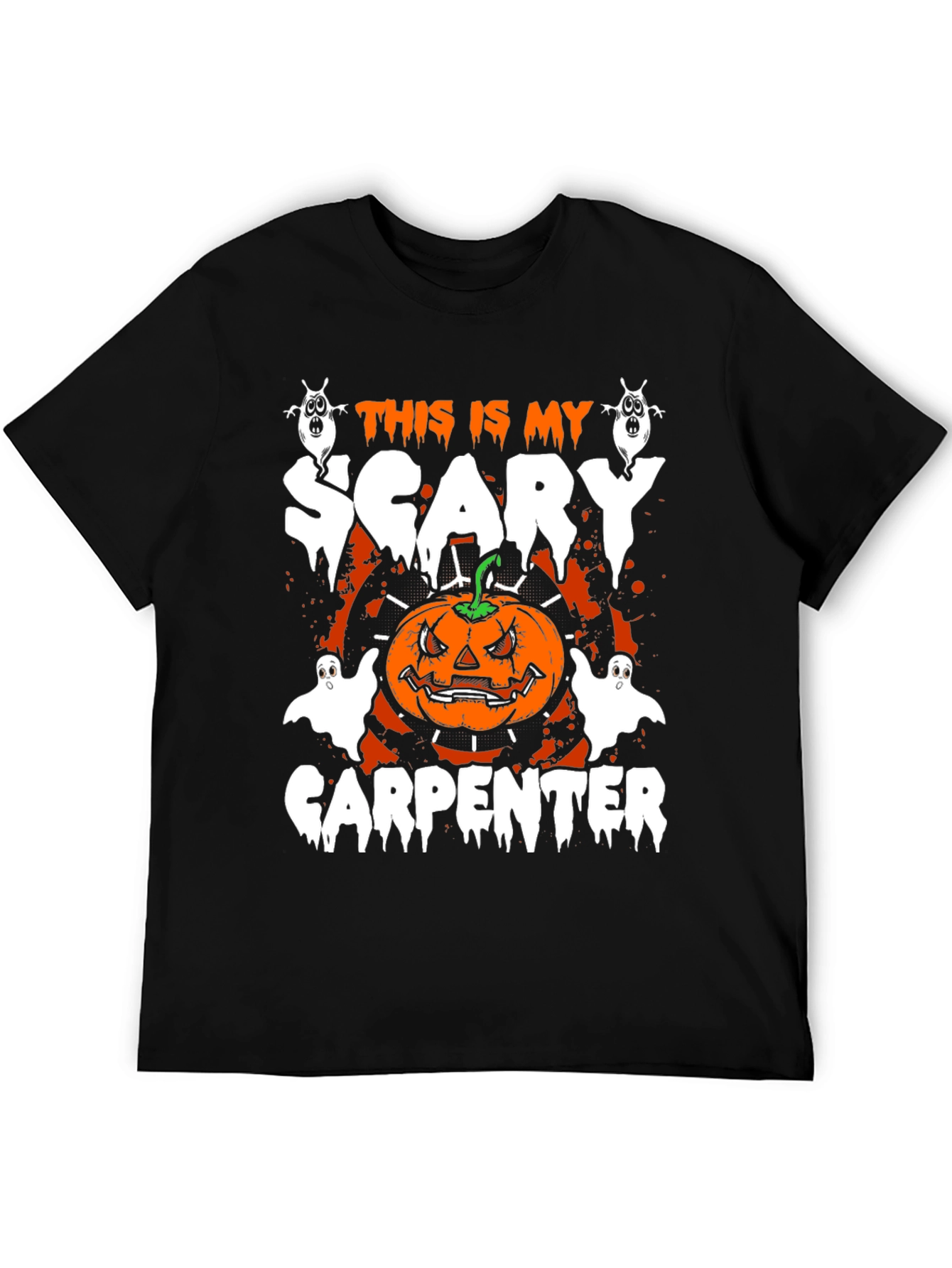 Scary Carpenter Halloween T-Shirt