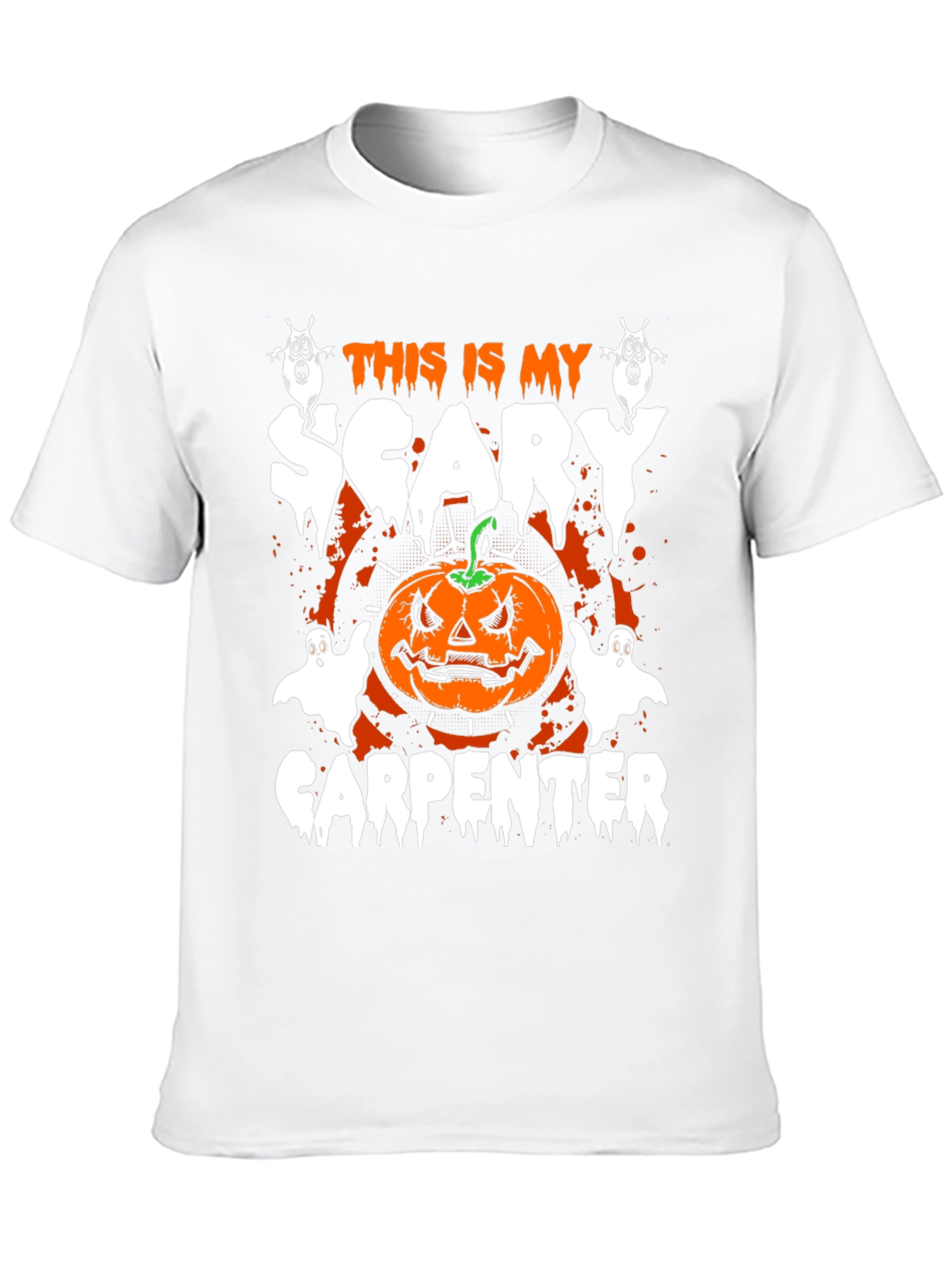 Scary Carpenter Halloween T-Shirt