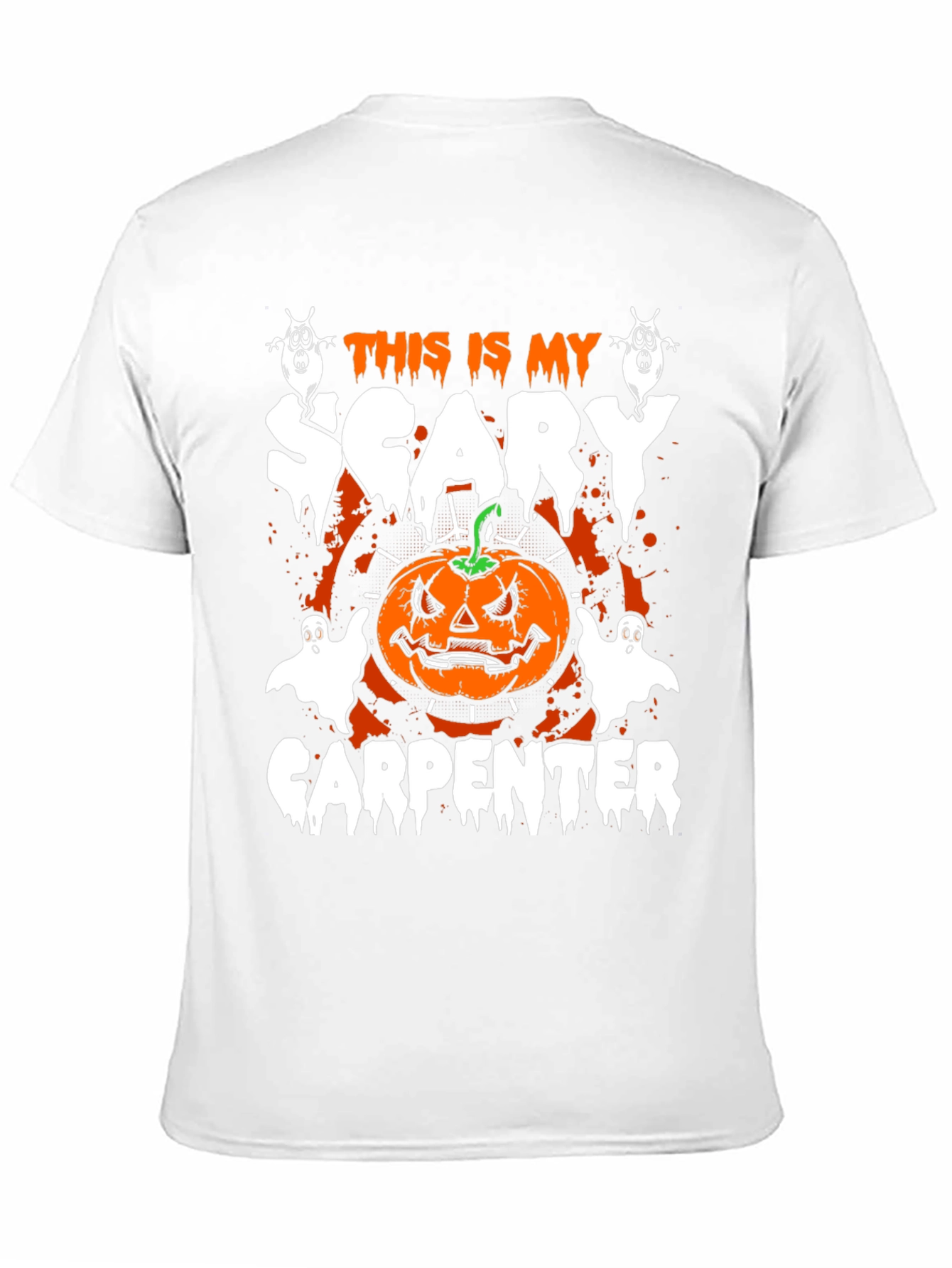 Scary Carpenter Halloween T-Shirt