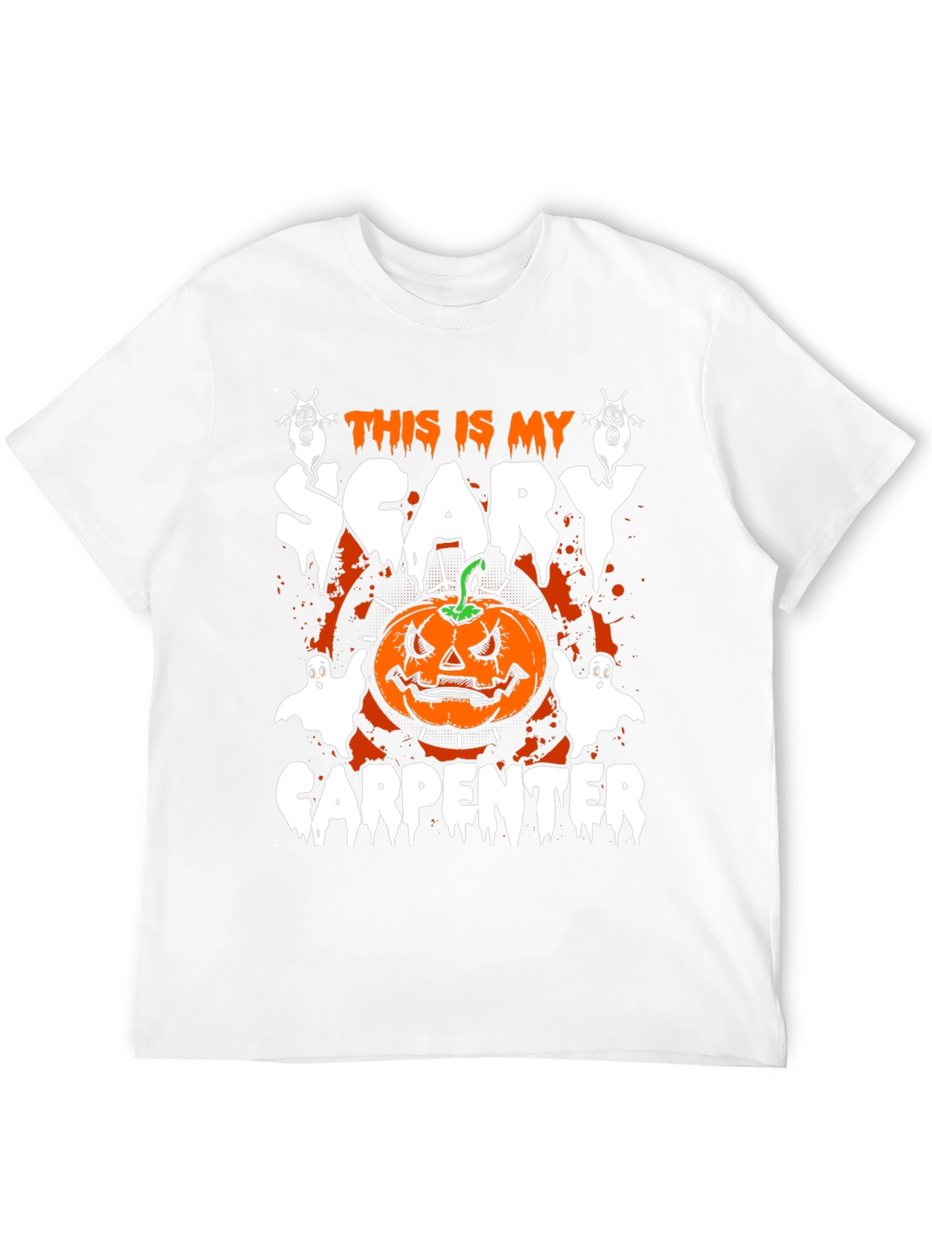 Scary Carpenter Halloween T-Shirt