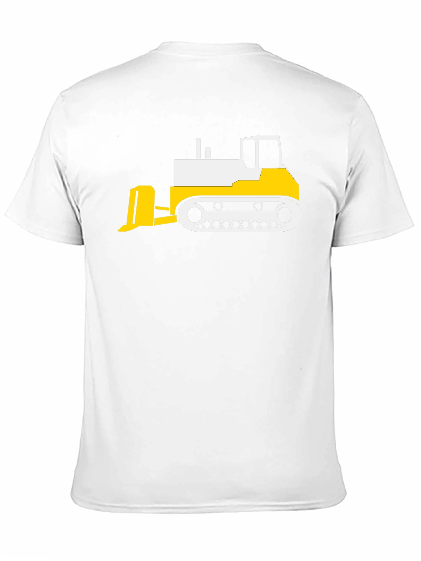 Bulldozer Graphic Black T-Shirt