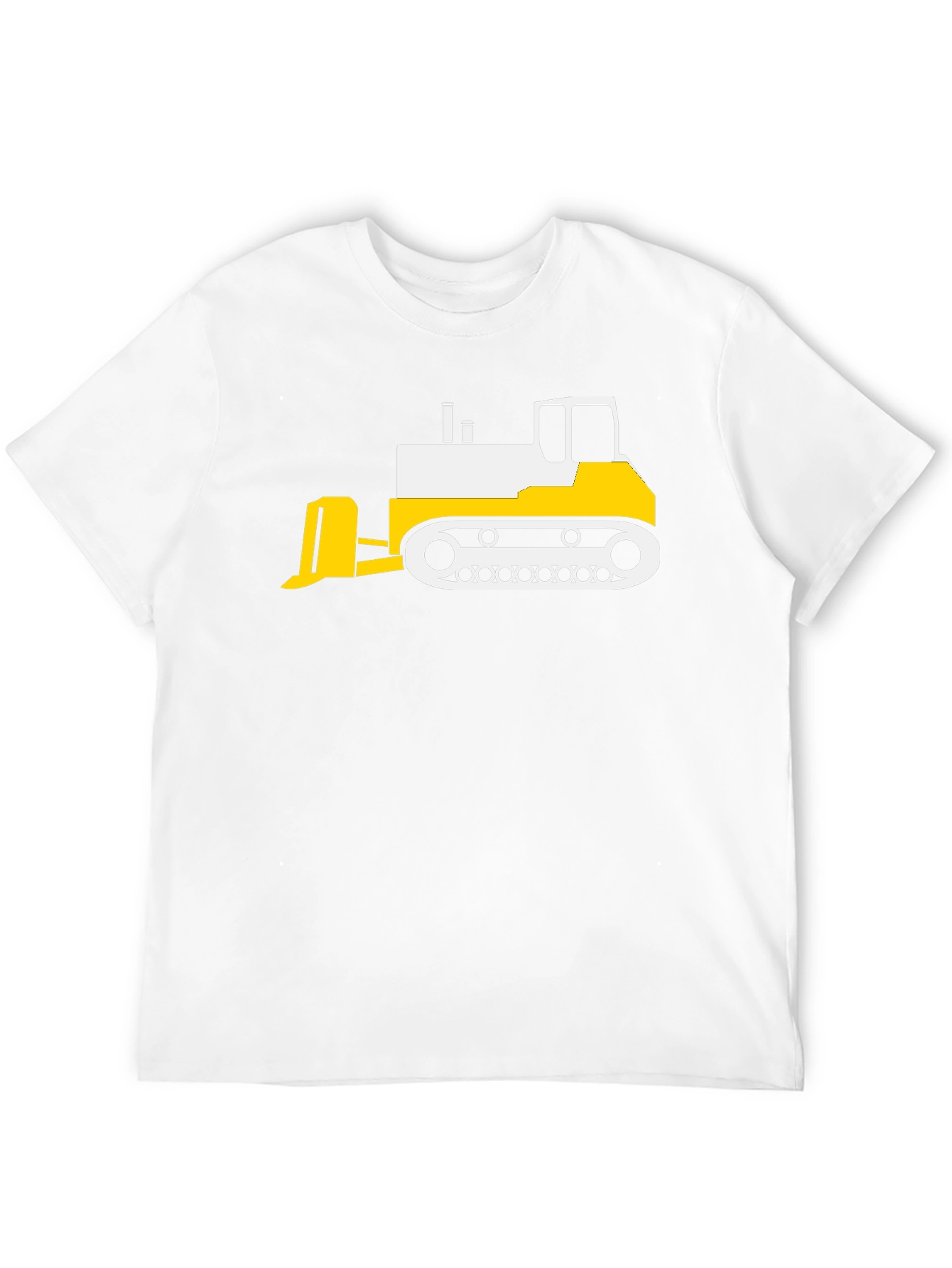 Bulldozer Graphic Black T-Shirt