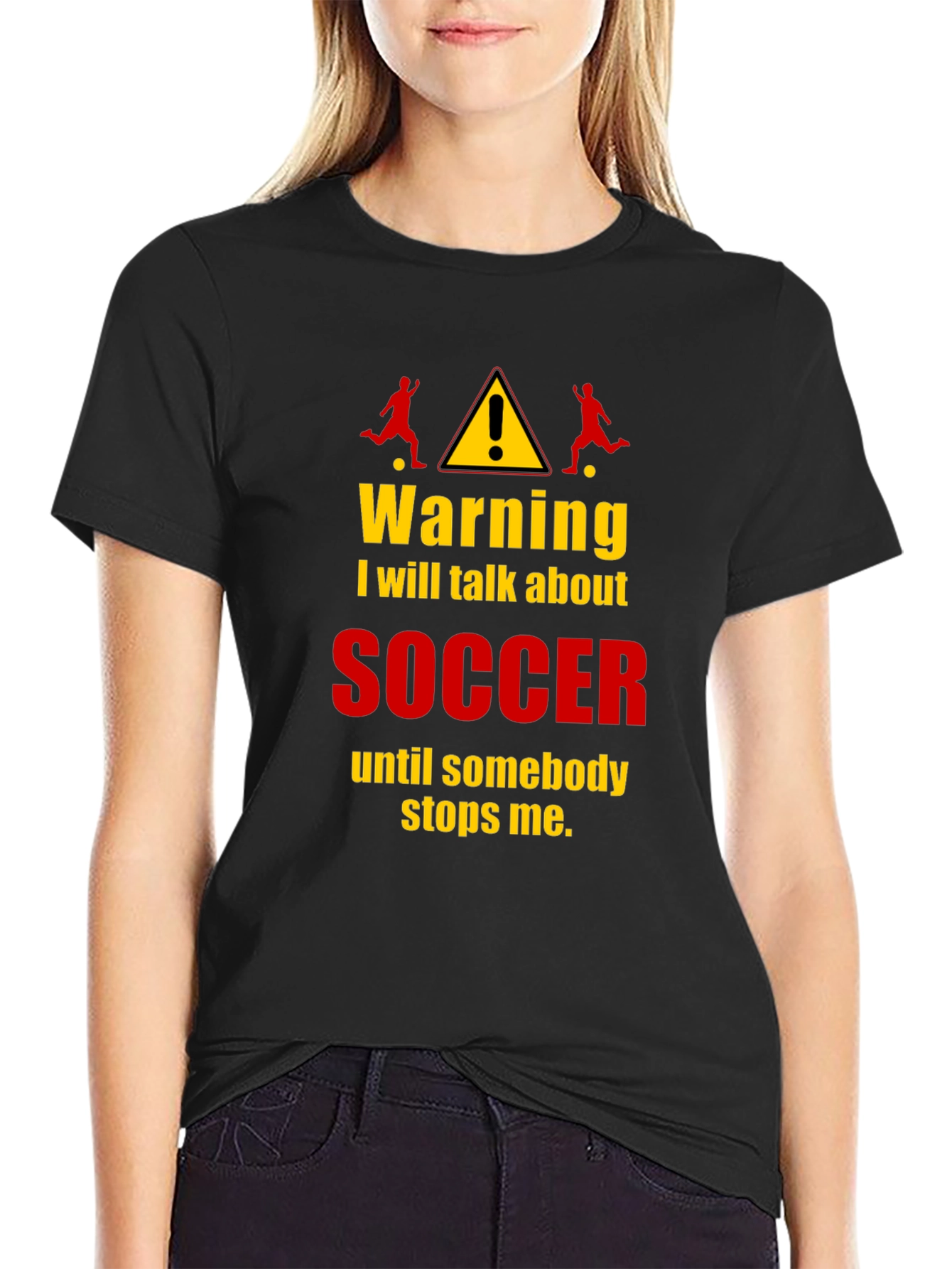 Funny Soccer Warning T-Shirt
